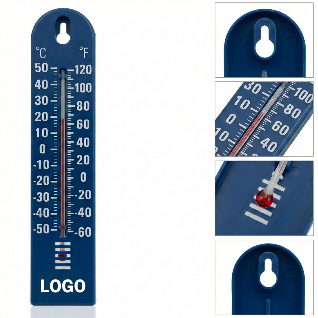 Wall-Mounted Essential Indoor Analog Thermometer