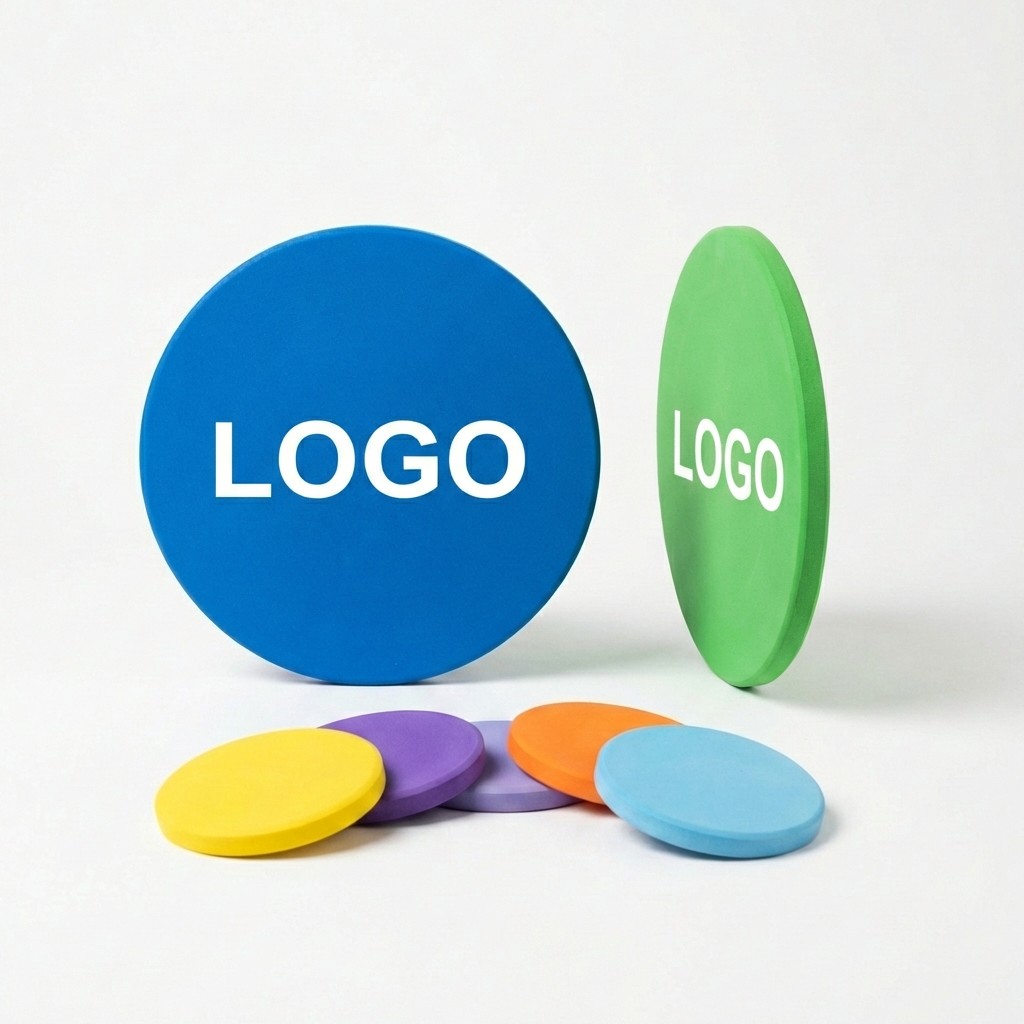 Vibrant Round Plastic Event Tokens for Brand Recognition