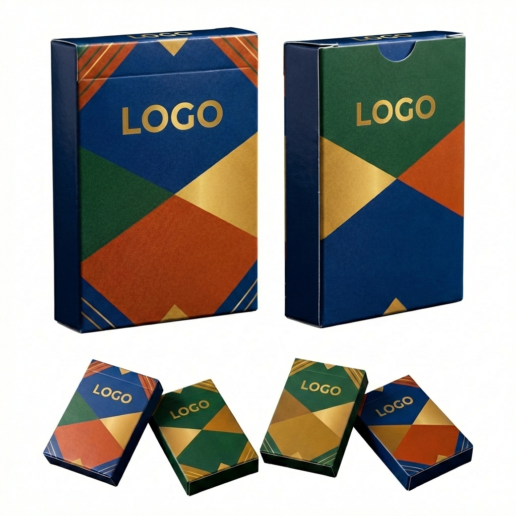 Personalized Full Color Cardstock Tuck Box for Standard Playing Card Decks