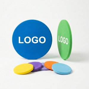 Vibrant Round Plastic Event Tokens for Brand Recognition