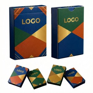 Personalized Full Color Cardstock Tuck Box for Standard Playing Card Decks