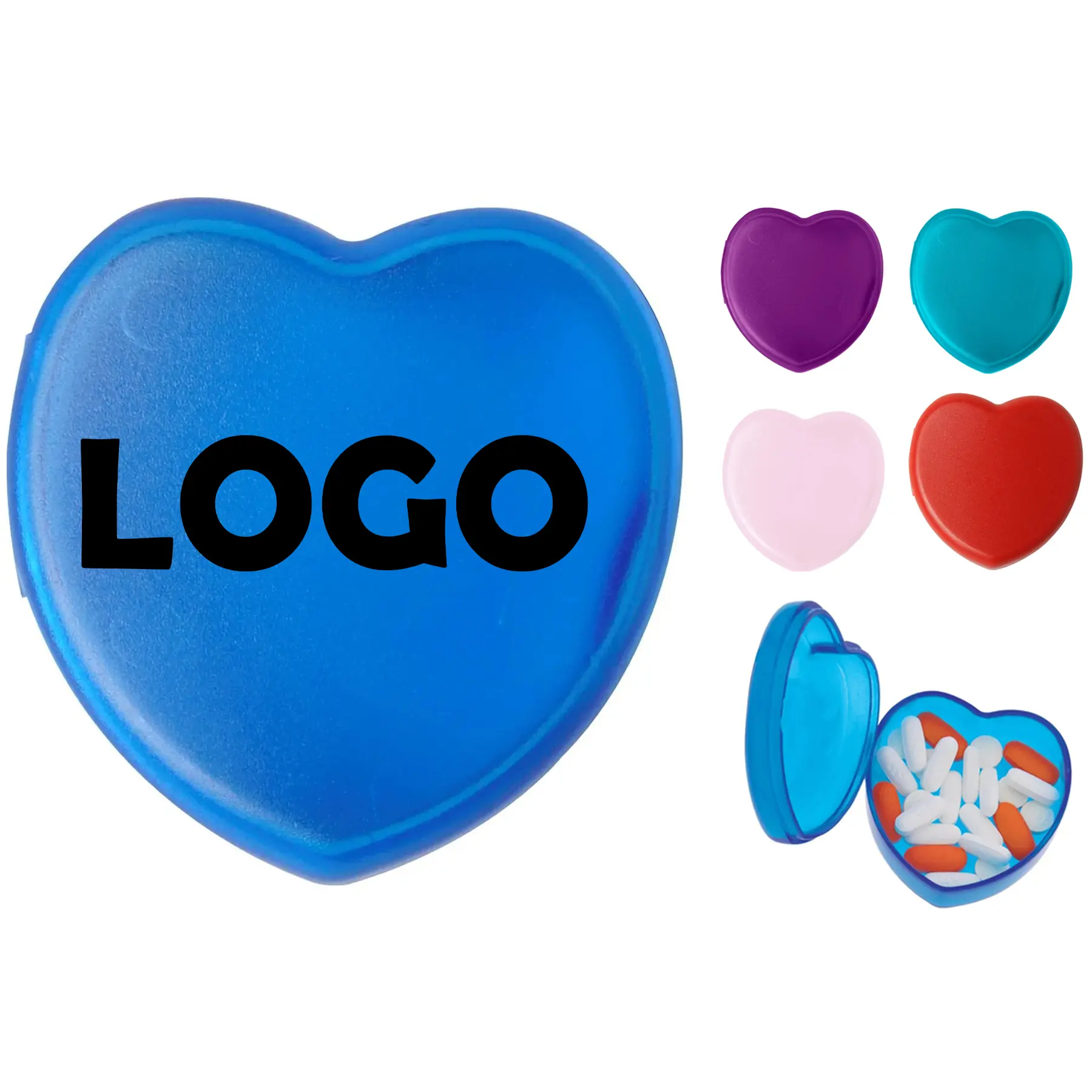 Heart-Shaped Medication Organizer 2
