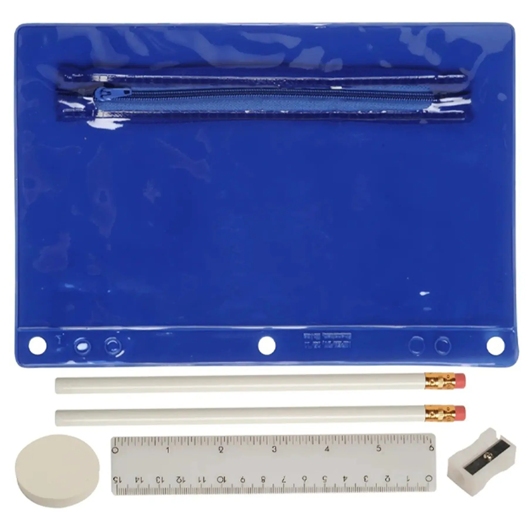 Clear Premium School Supply Set