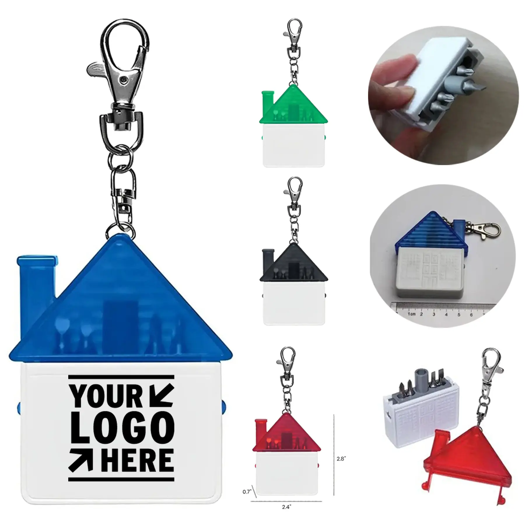 Compact Keychain Screwdriver Kit 2