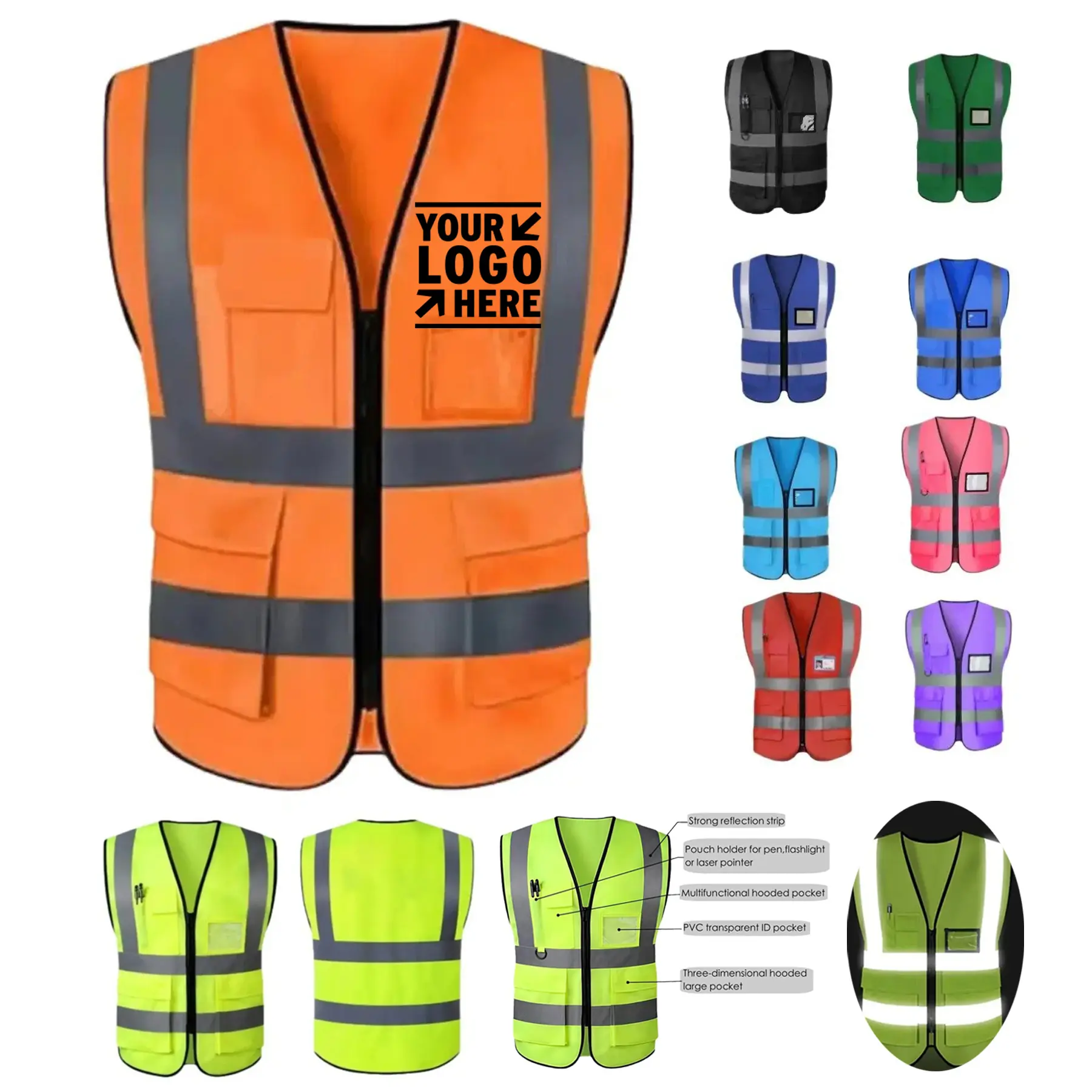 Enhanced Visibility Safety Vest 2