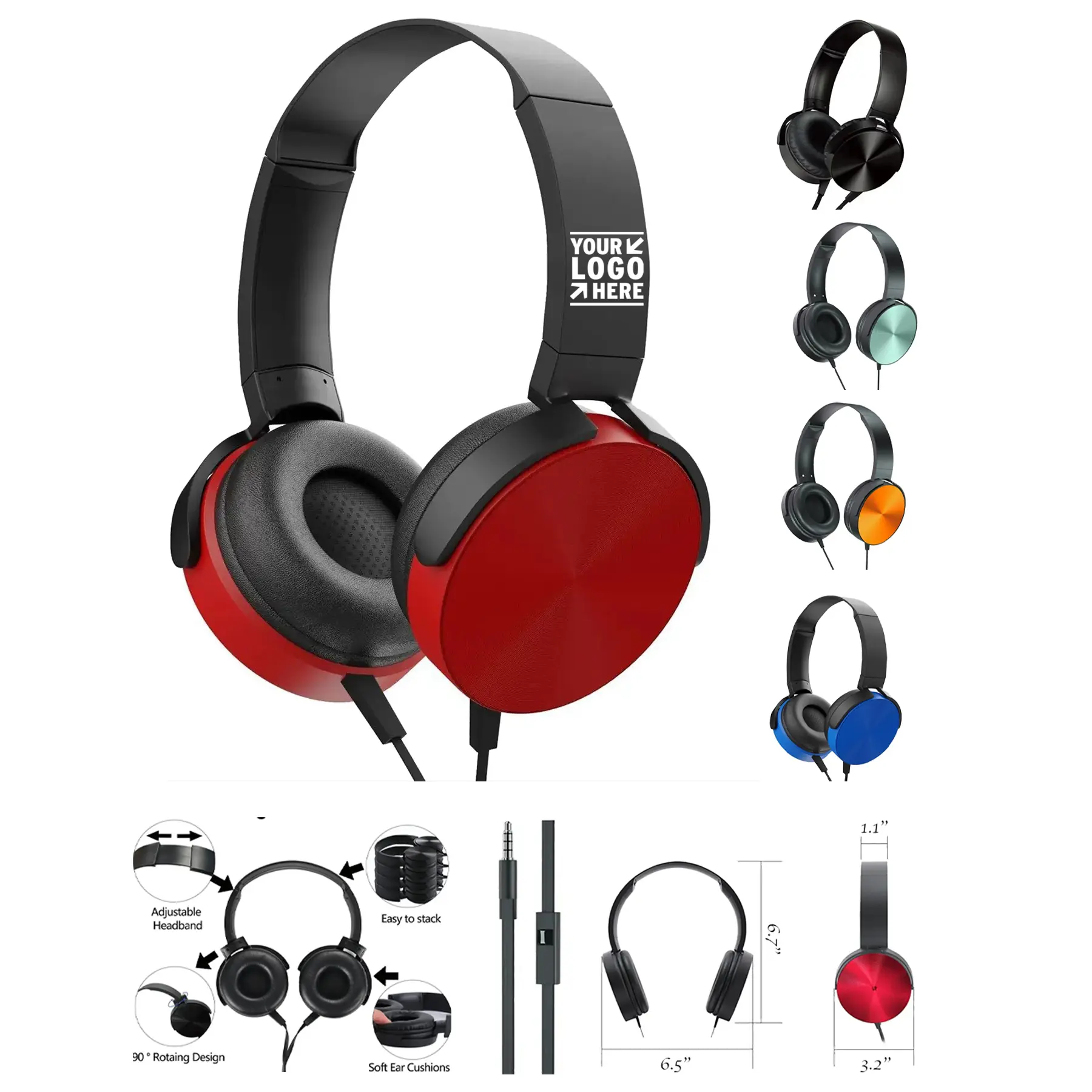 Premium On-Ear Audio Headset 2