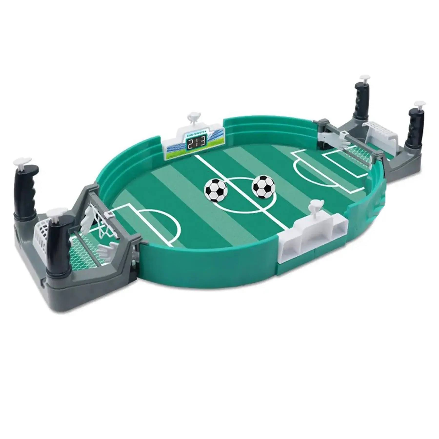 Compact Tabletop Soccer Game