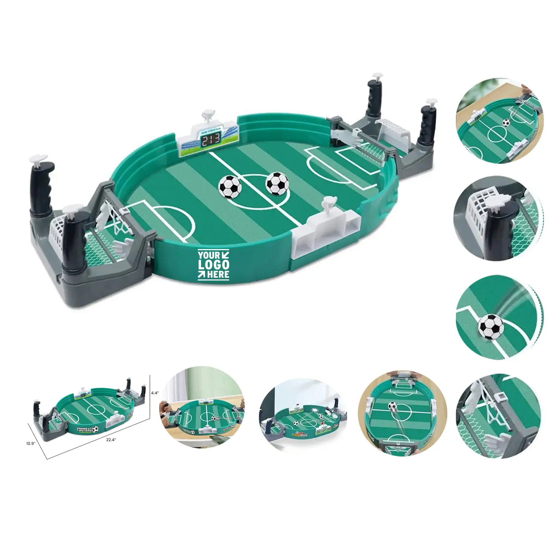 Compact Tabletop Soccer Game 2