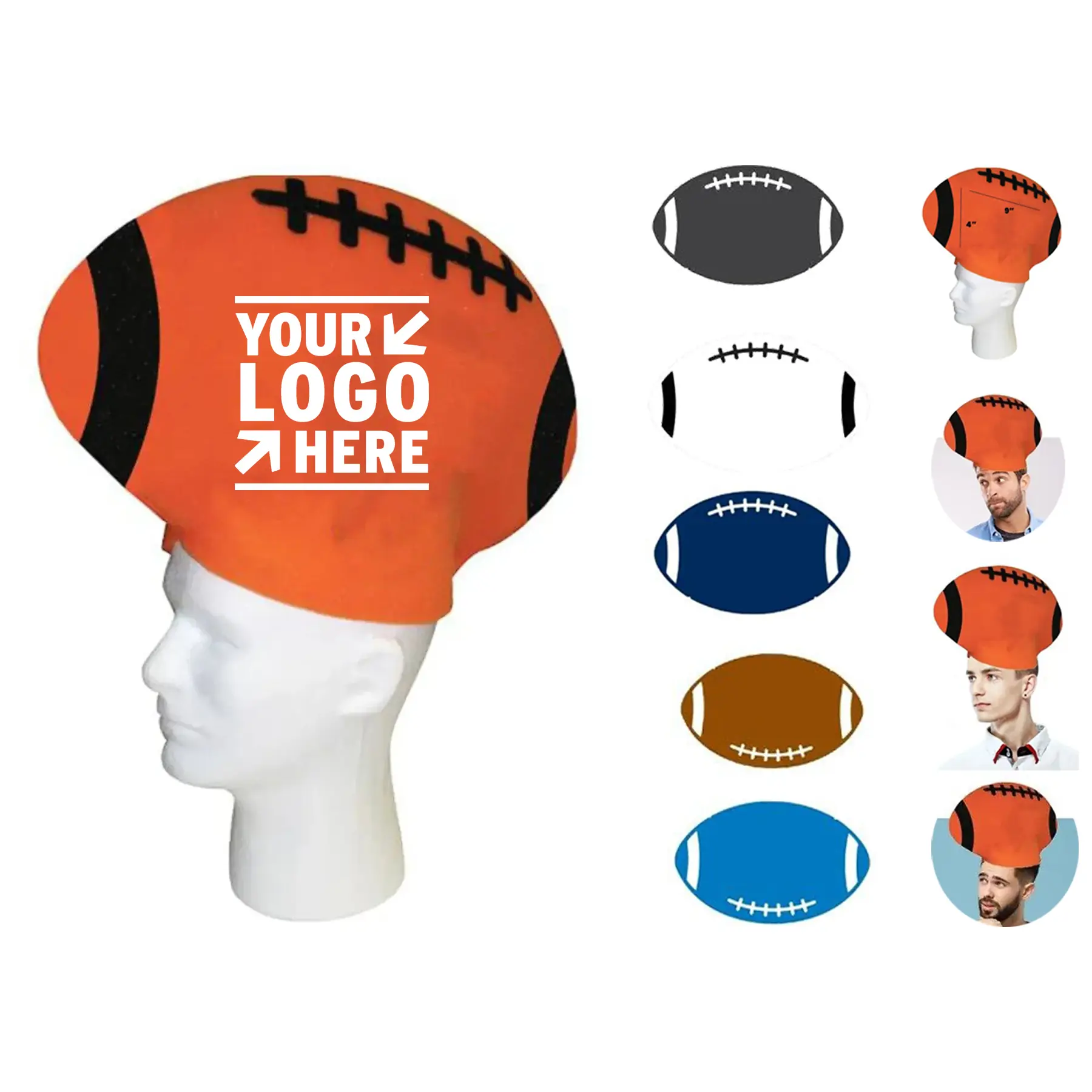 Team Spirit Foam Hat 2