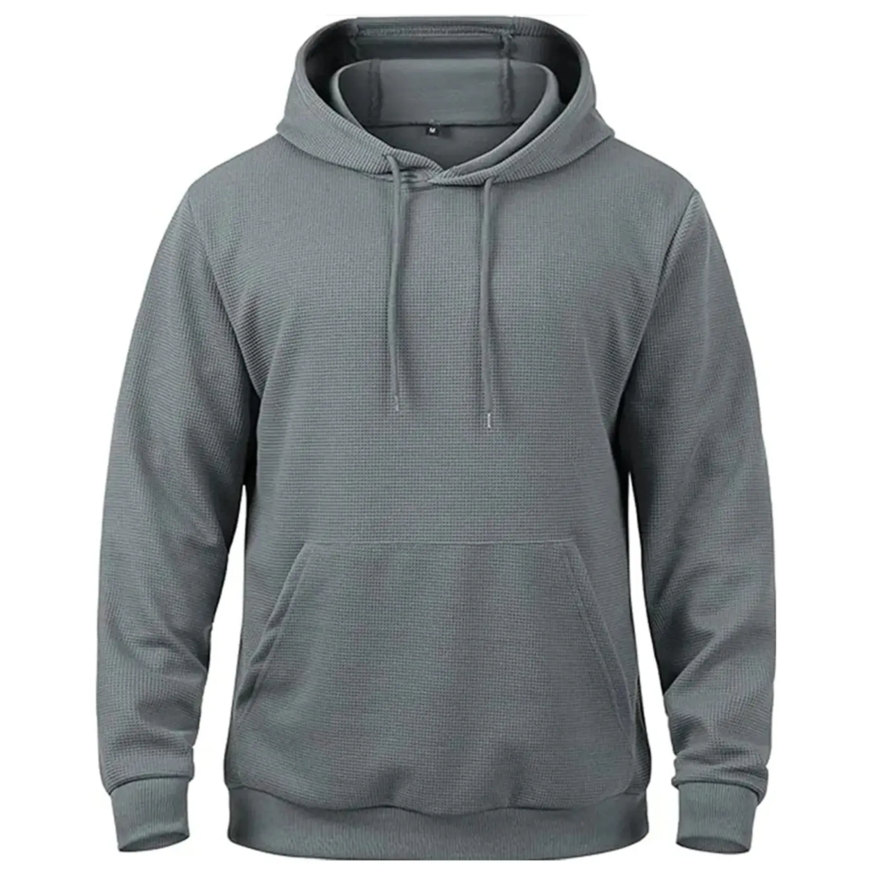 Men's Casual Knit Hooded Sweatshirt