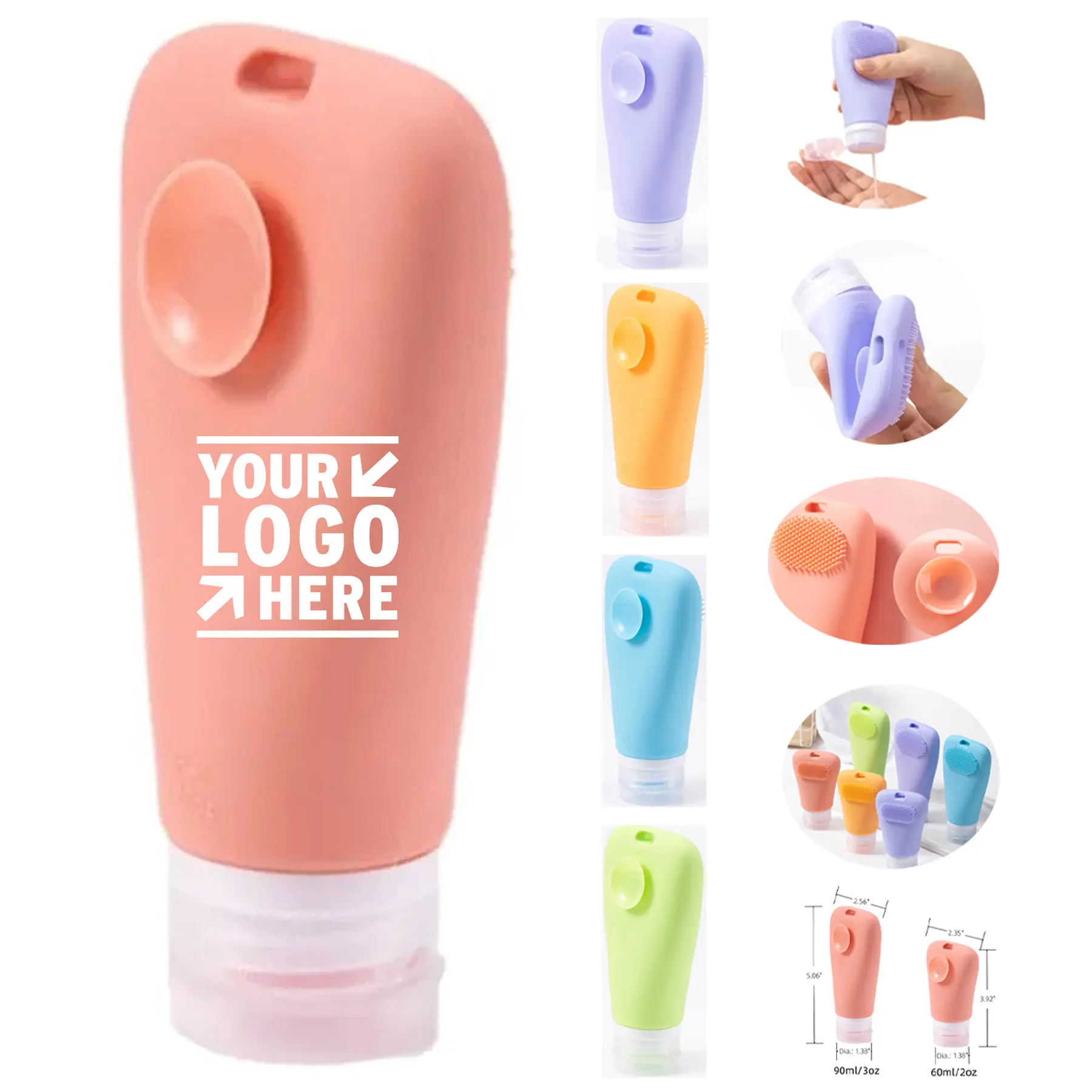 Flexible Travel Liquid Containers 2