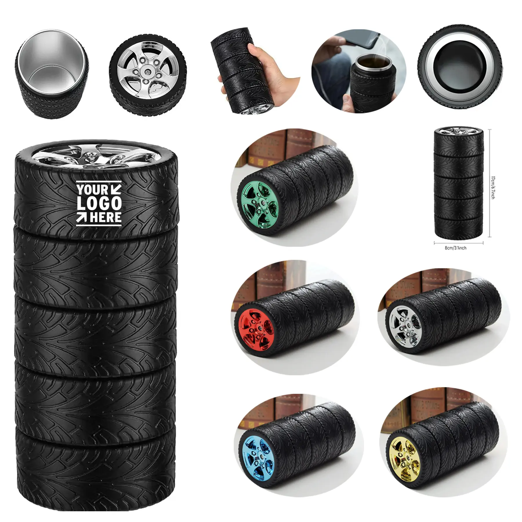 Automotive-Inspired Insulated Drinkware 2