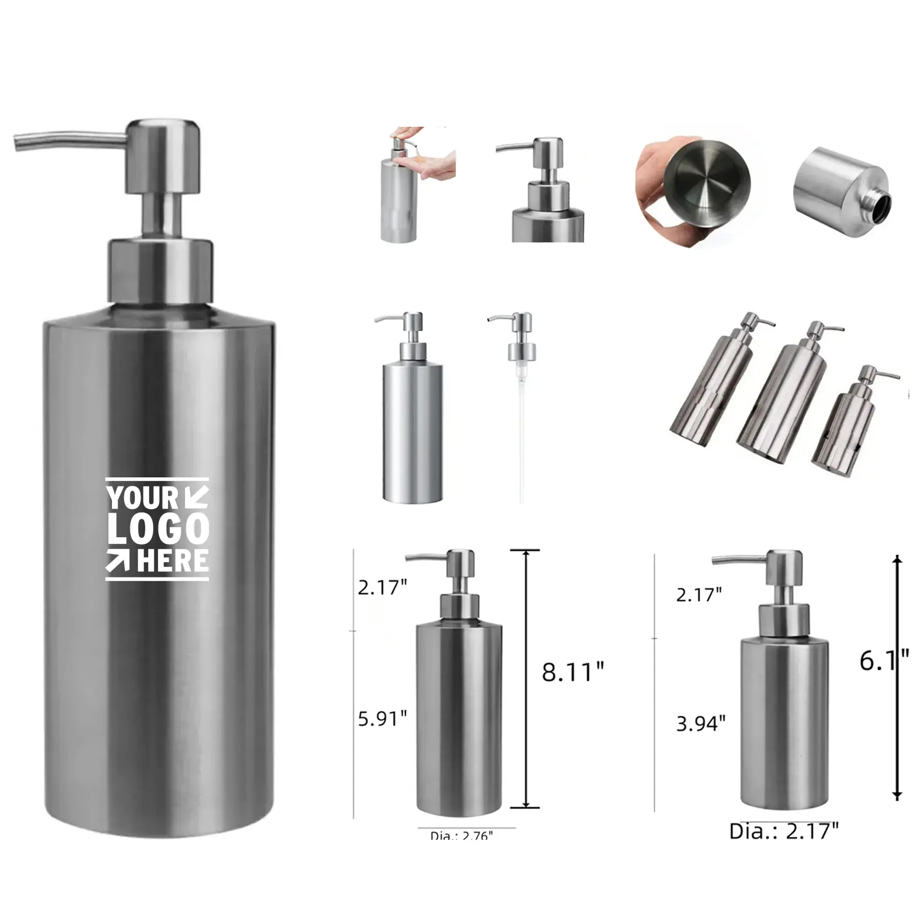 Premium Steel Liquid Dispenser 2