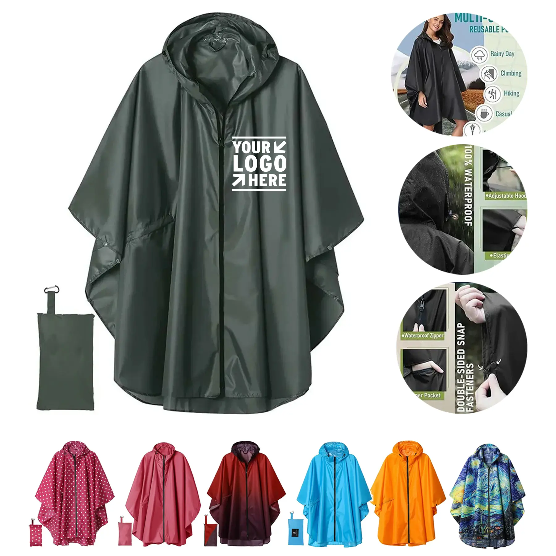 All-Weather Travel Poncho 2