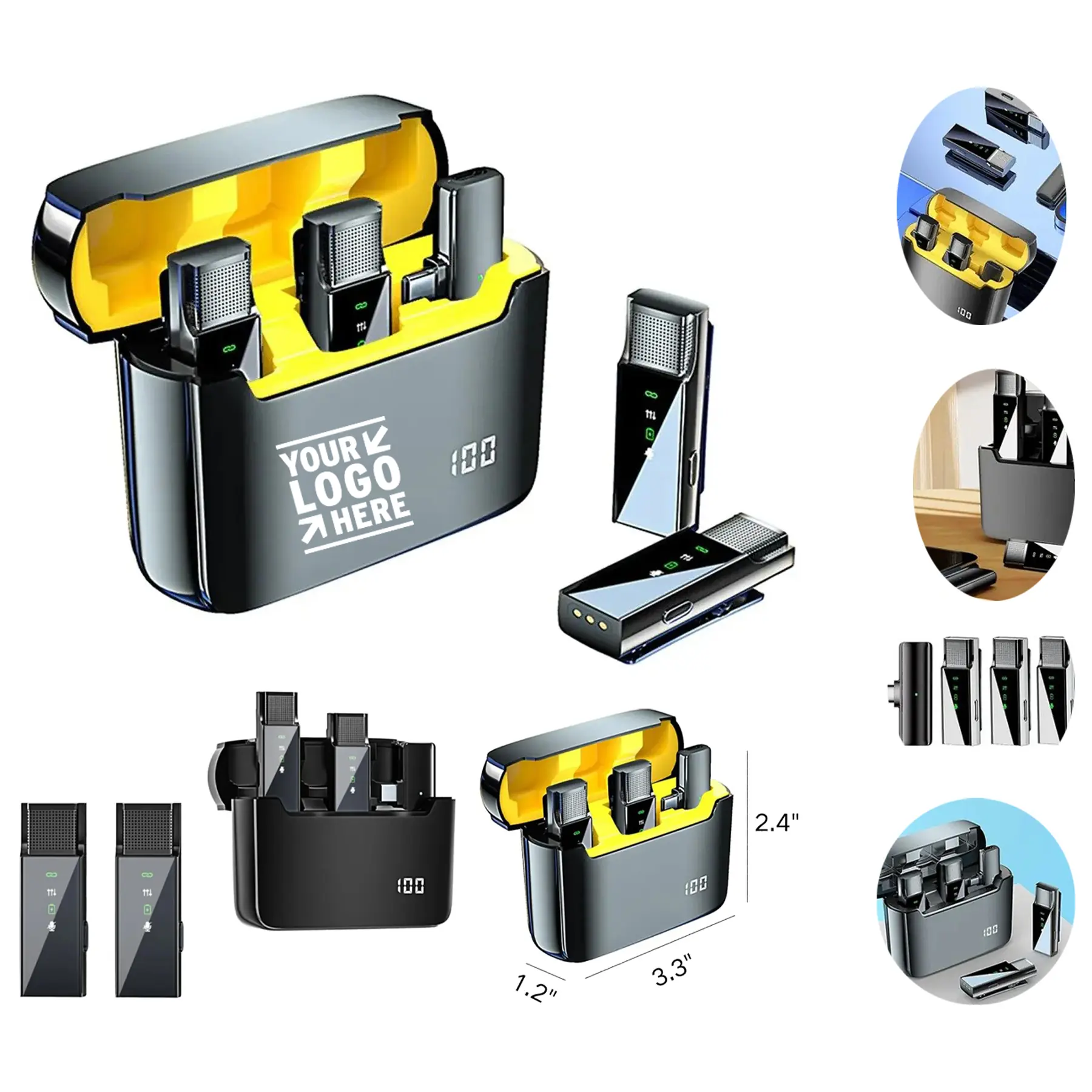 Versatile Wireless Lapel Microphone System 2
