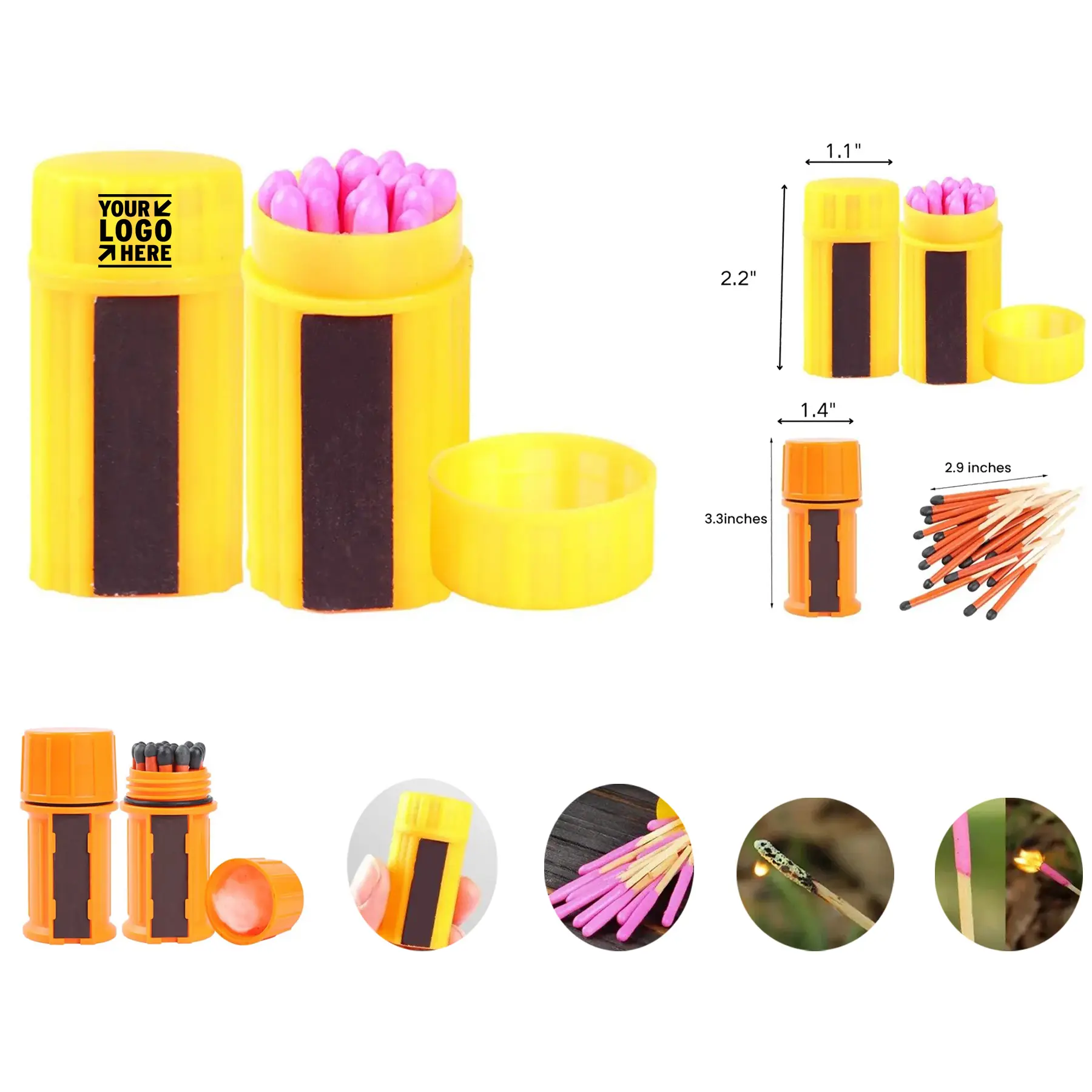 All-Weather Fire Starter Matches 2