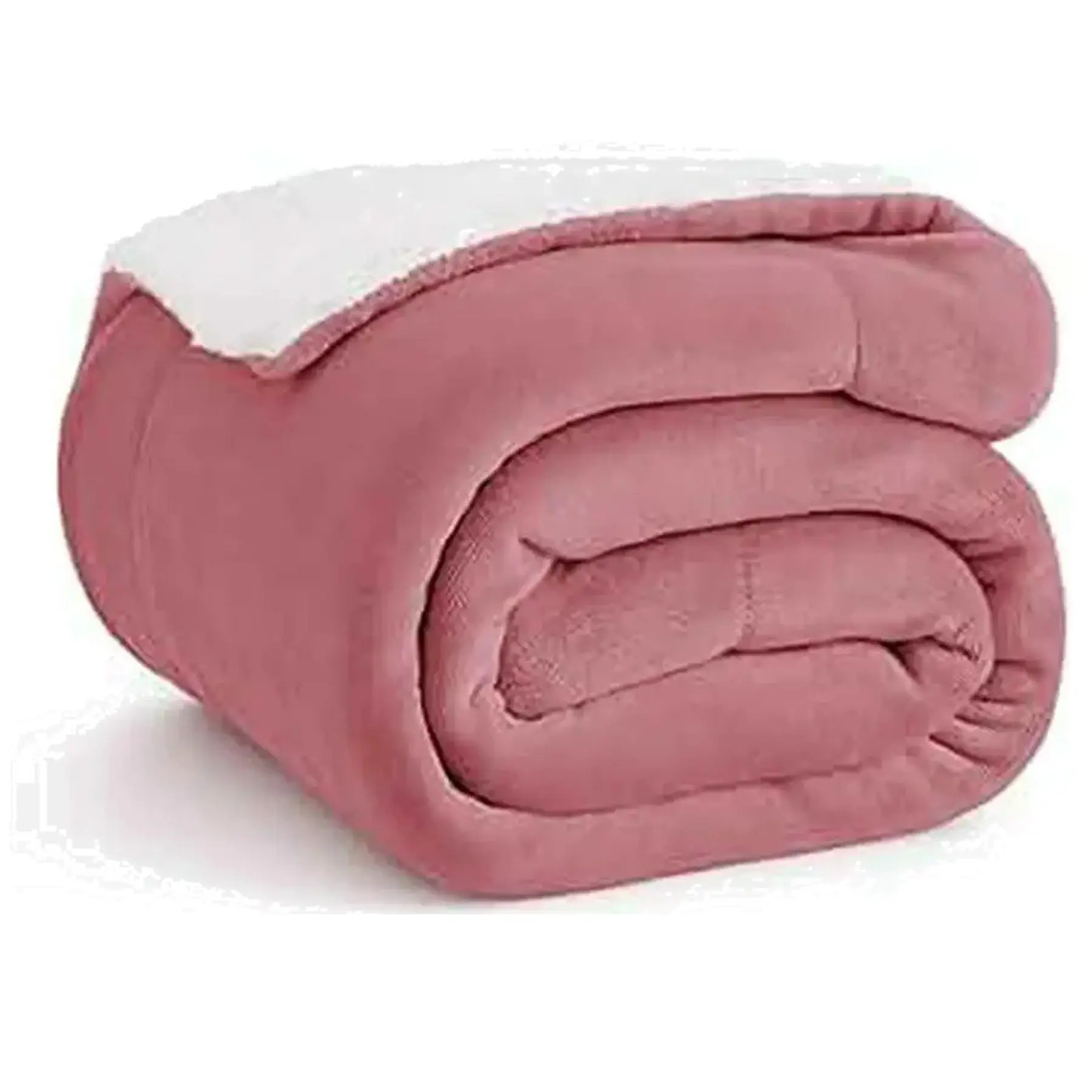Cozy Sherpa Fleece Throw Blanket