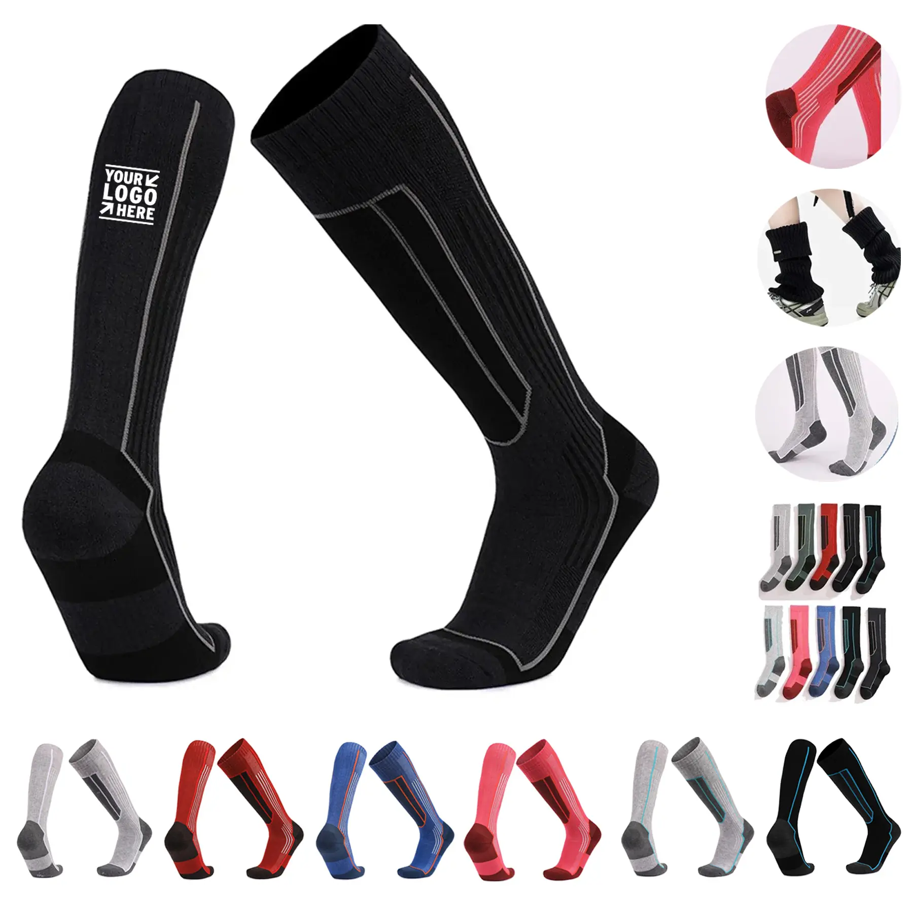 Trail-Ready Over-The-Knee Socks 2
