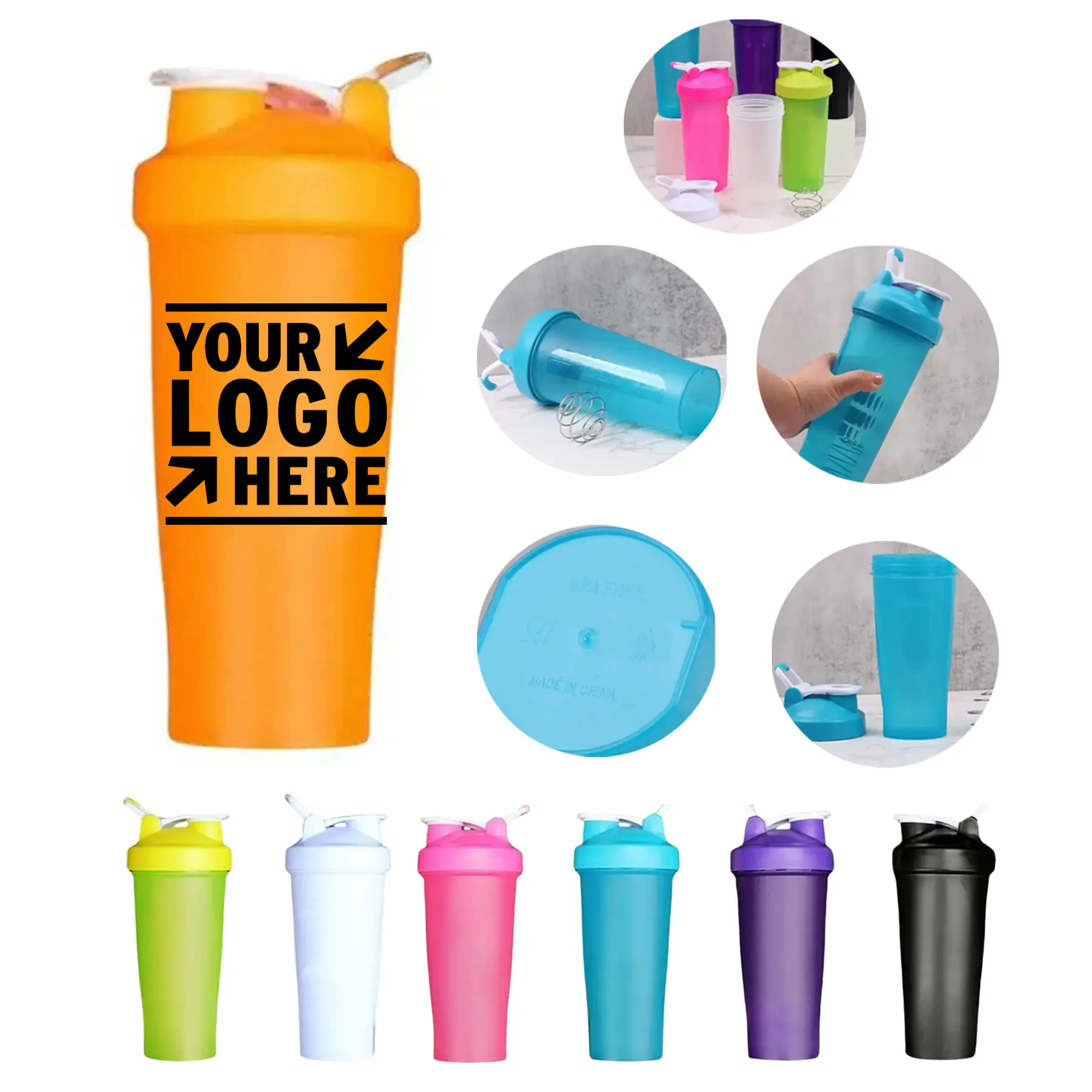 Customizable Mixing Bottle for Nutritional Blends 2