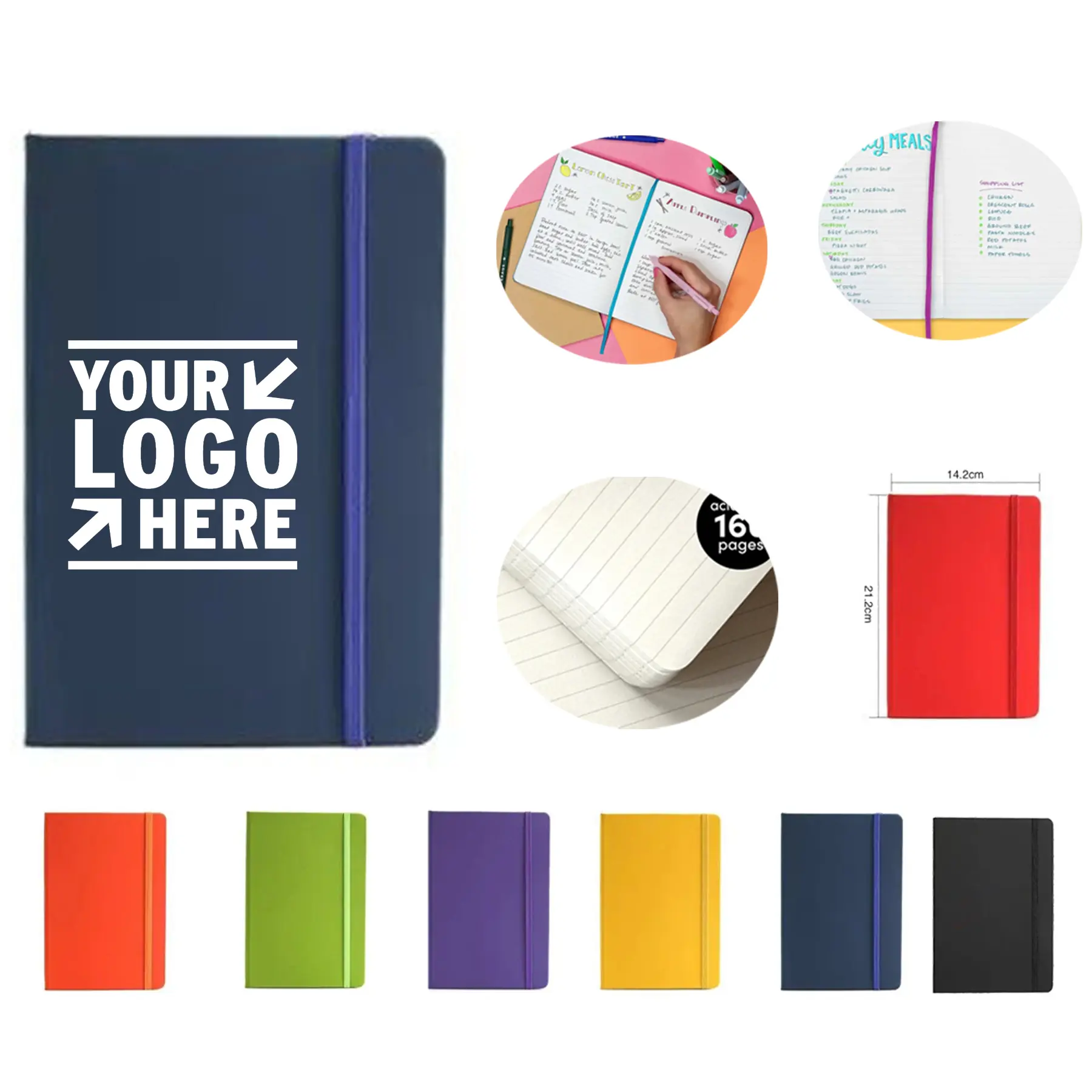Premium A5 Lined Hardcover Notebook 2