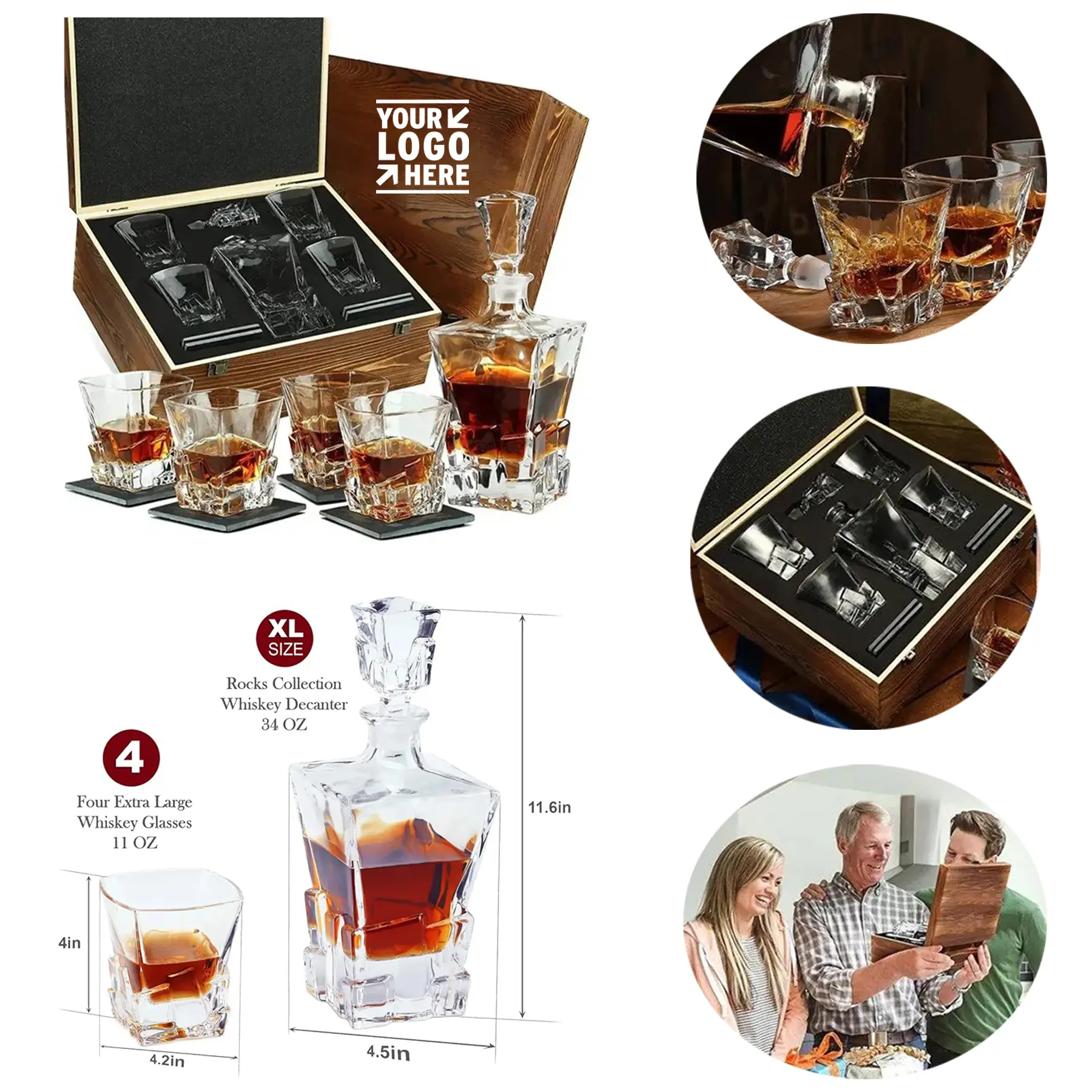 Premium Whiskey Presentation Collection 2