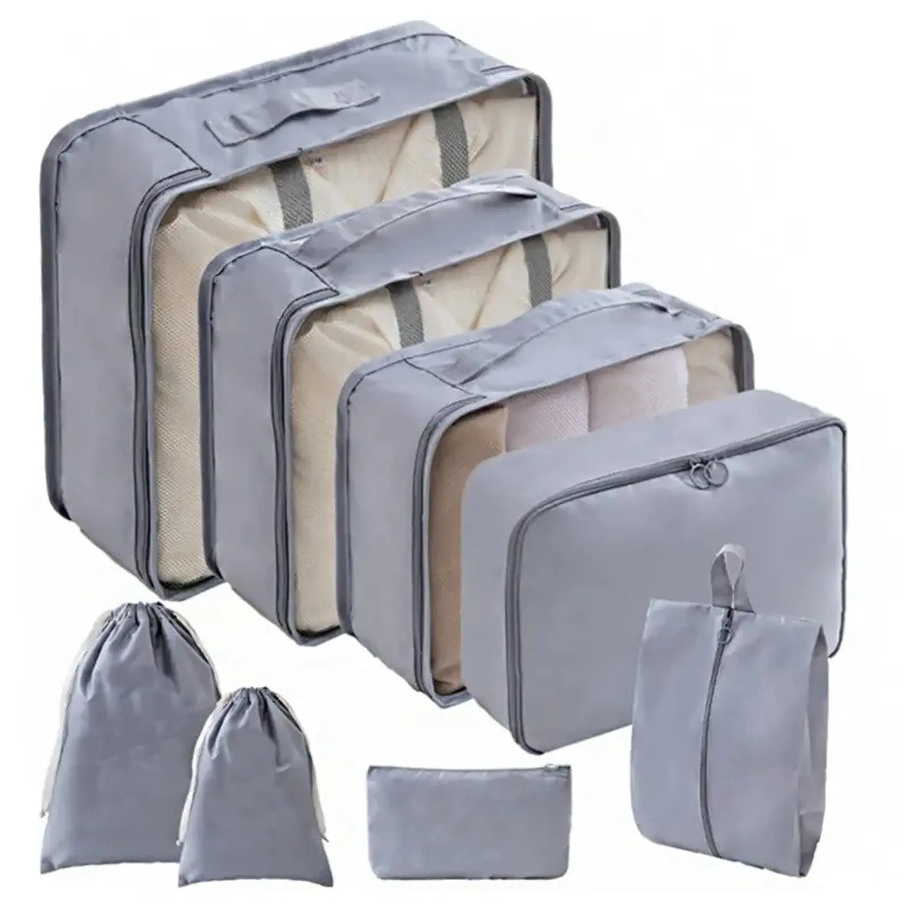Compact Travel Wardrobe Organizer Set