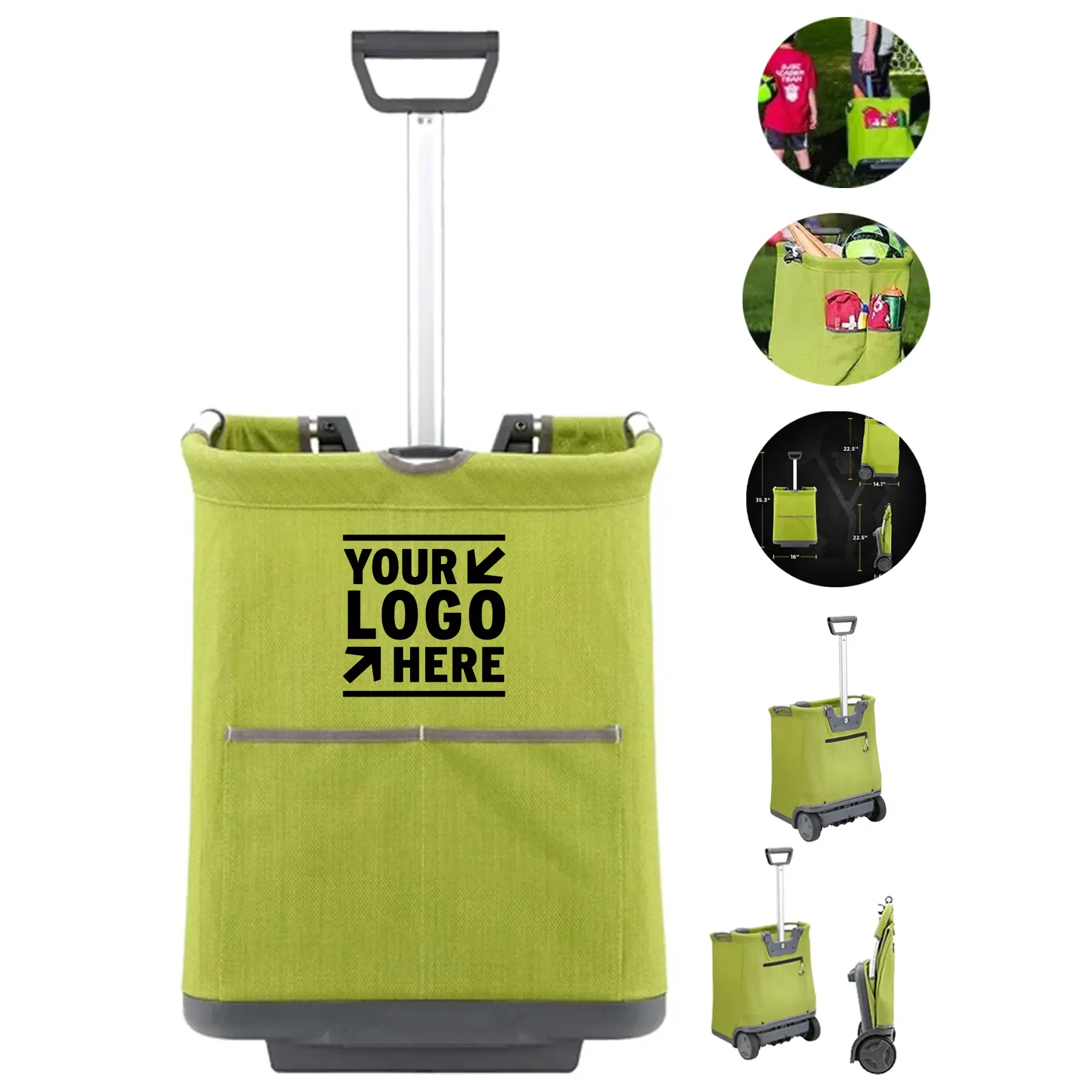 Portable Collapsible Utility Cart 2