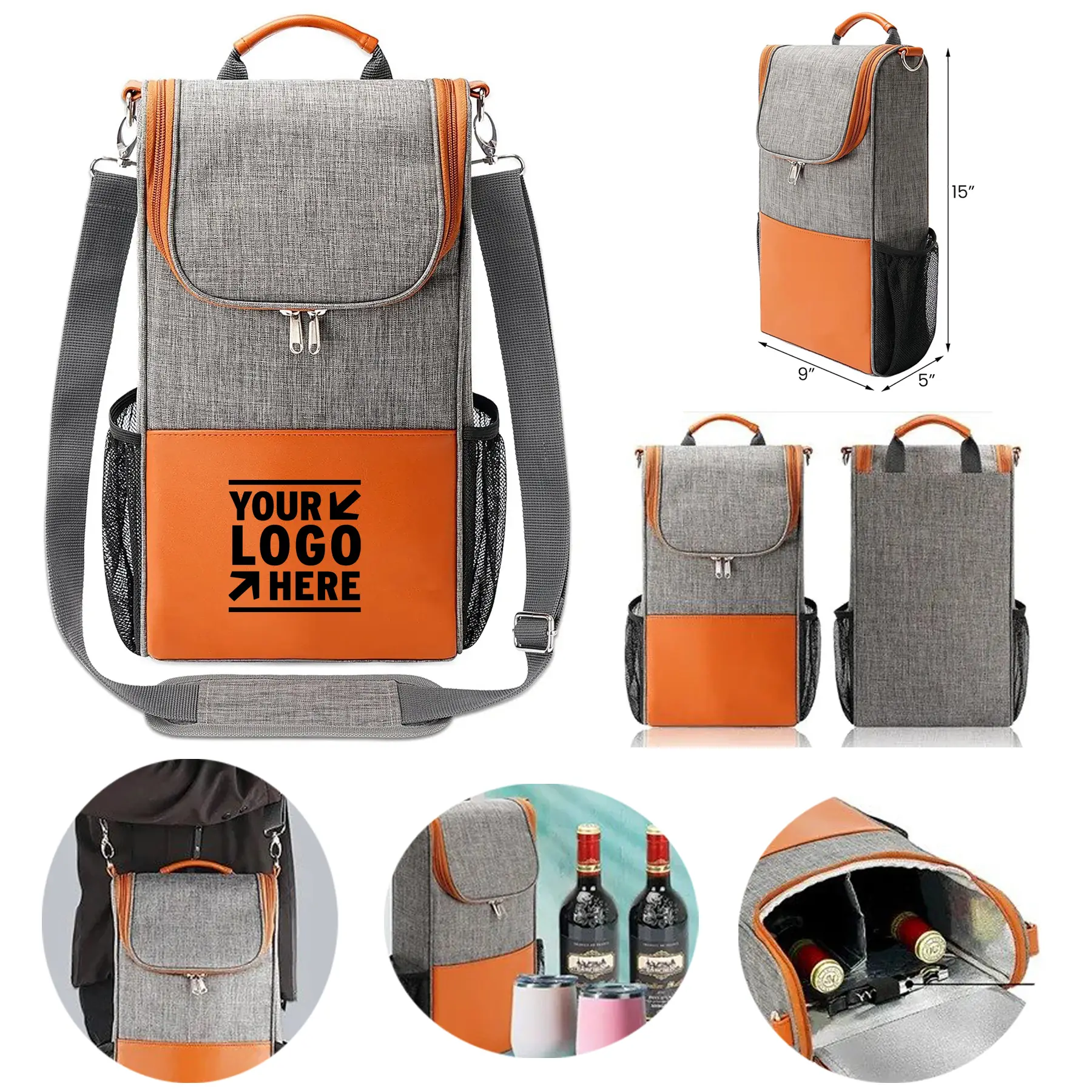 Elegant Wine Presentation Bag 2