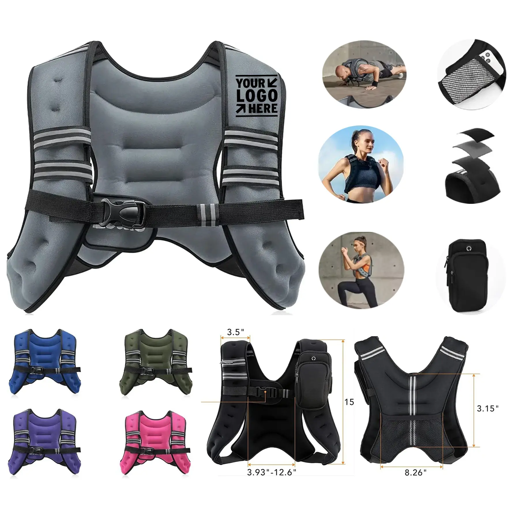 Adjustable Training Vest 2