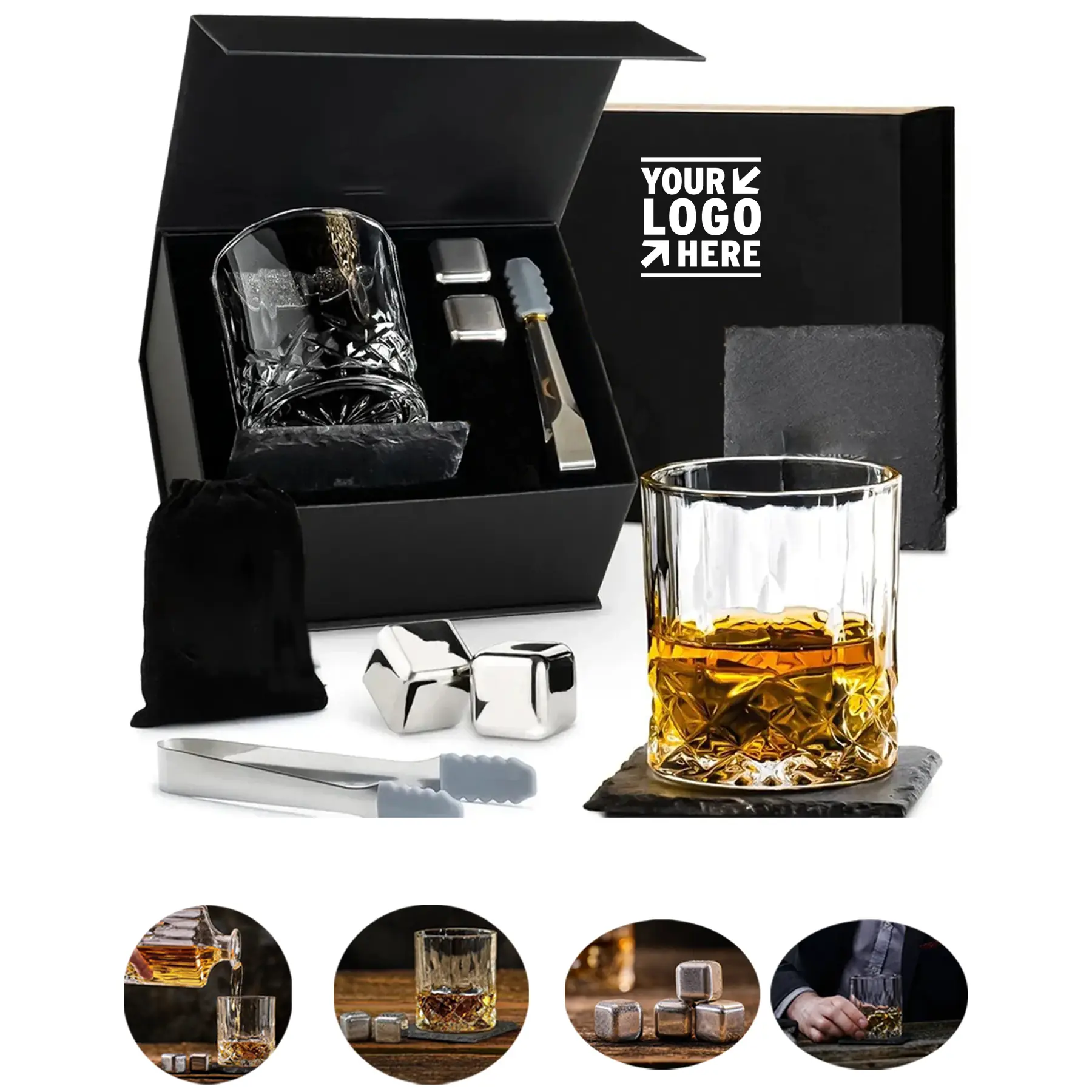 Premium Whiskey Companion Set 2