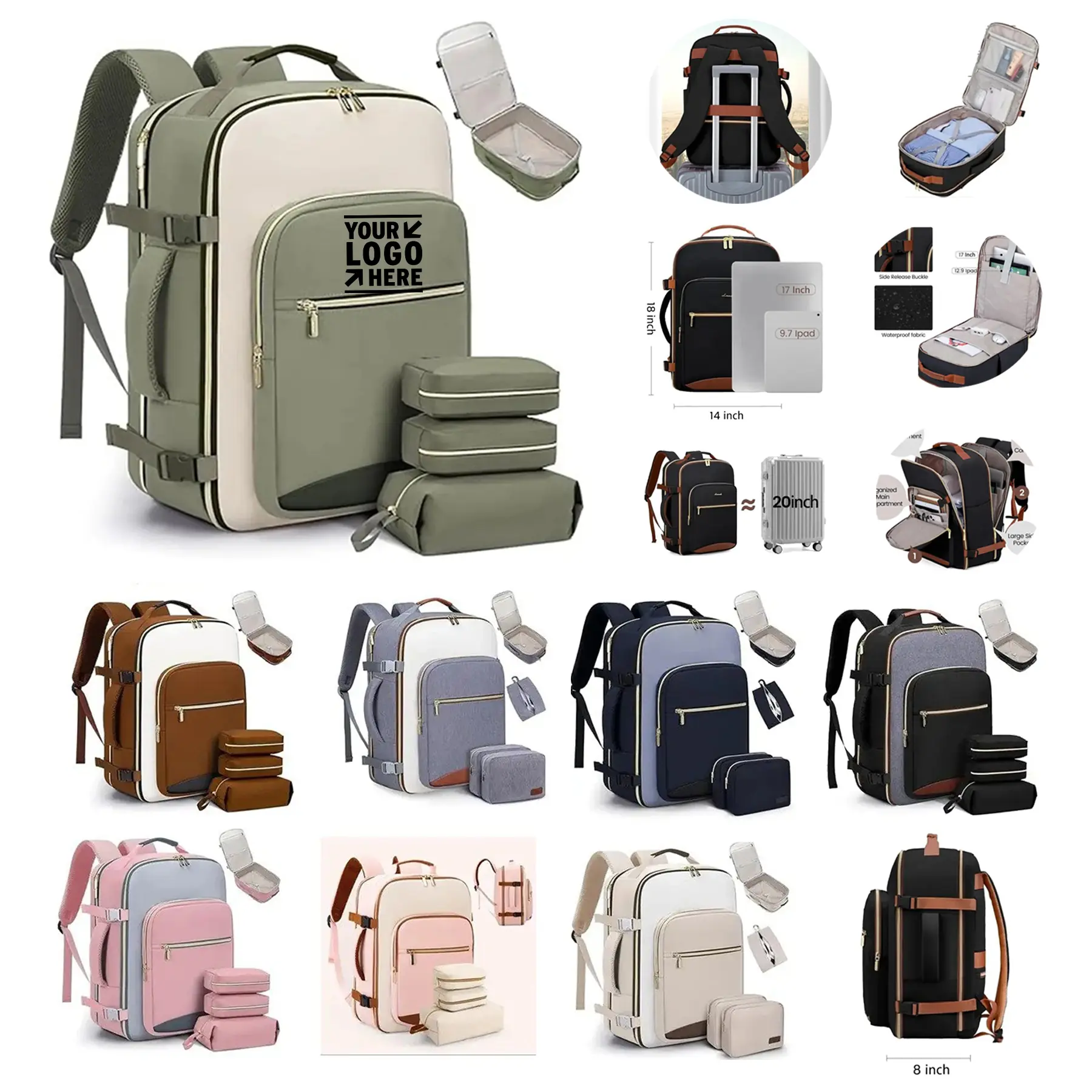 Versatile Travel Backpack 2