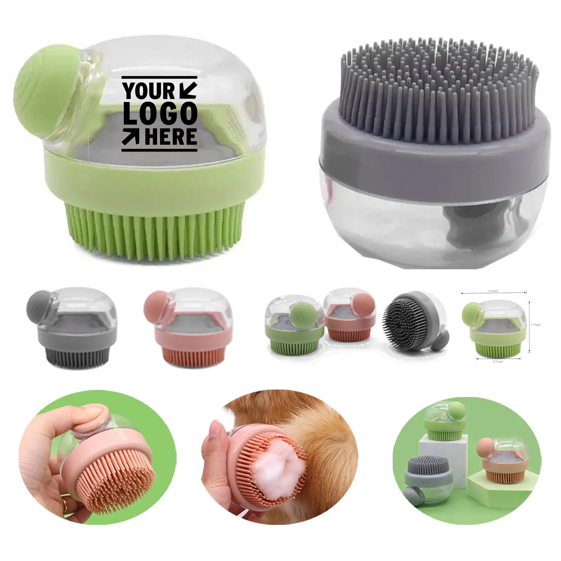 Pet Bath Scrubber Brush 2