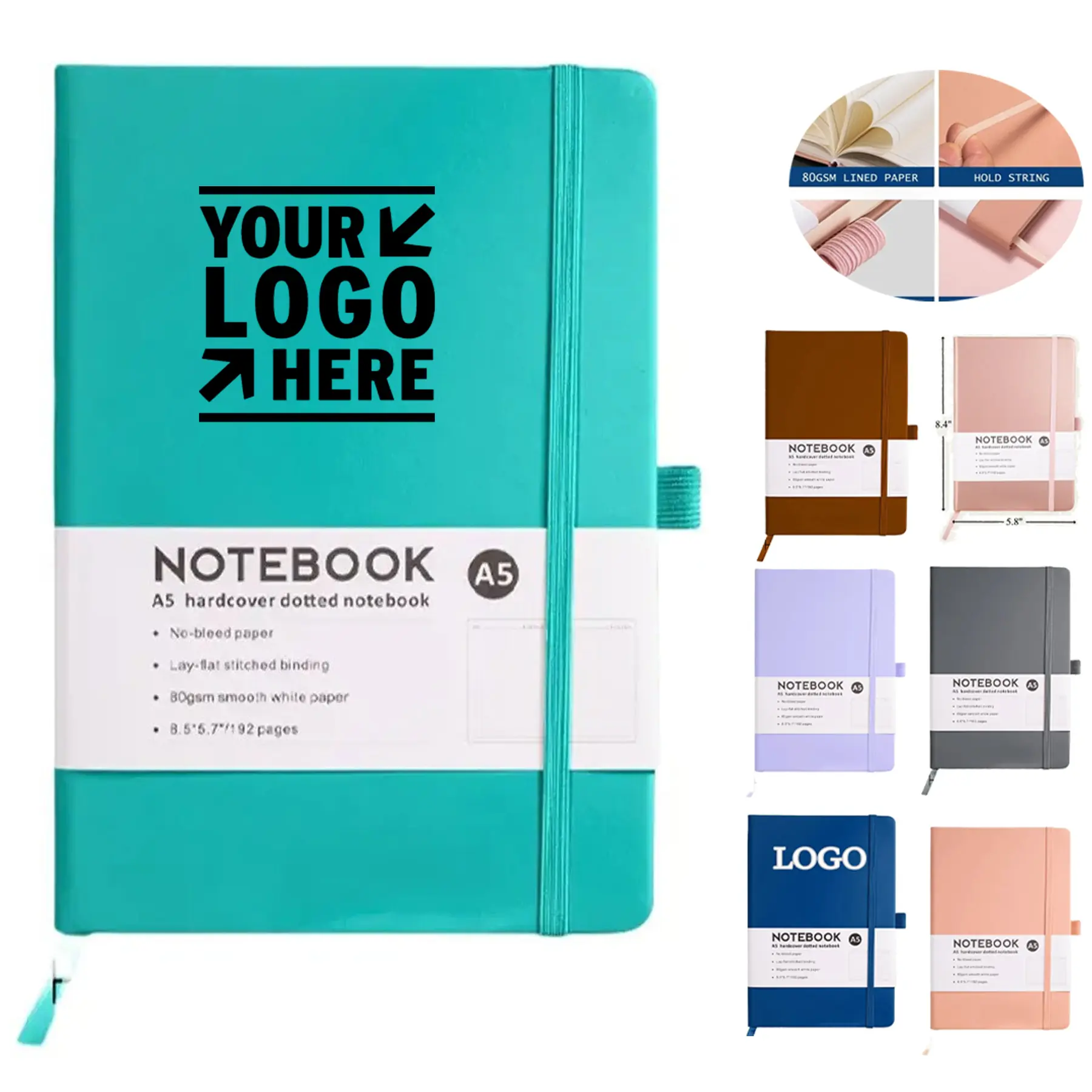 Premium Vegan Leather Notebook 2
