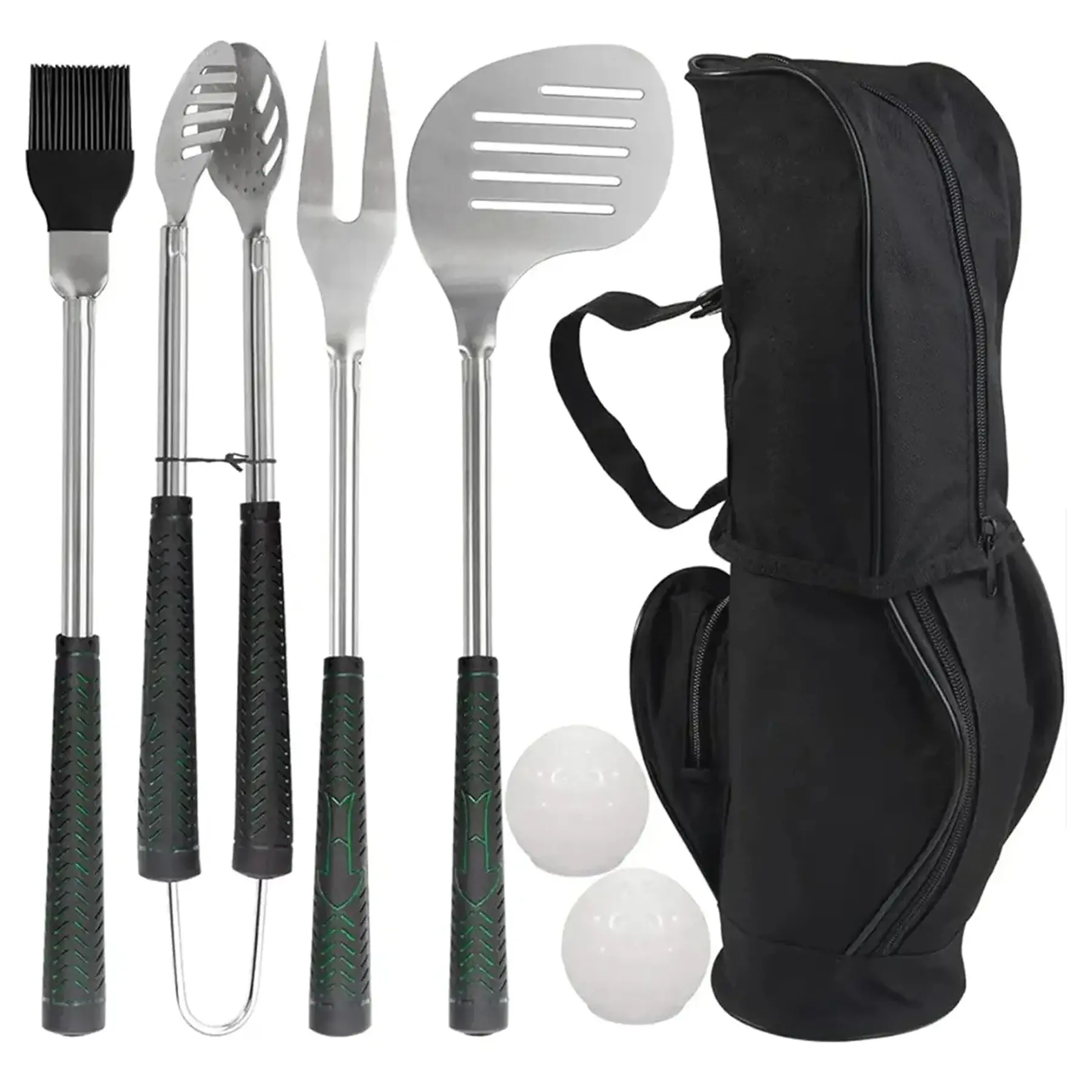 Premium Golf-Themed Outdoor Grilling Set