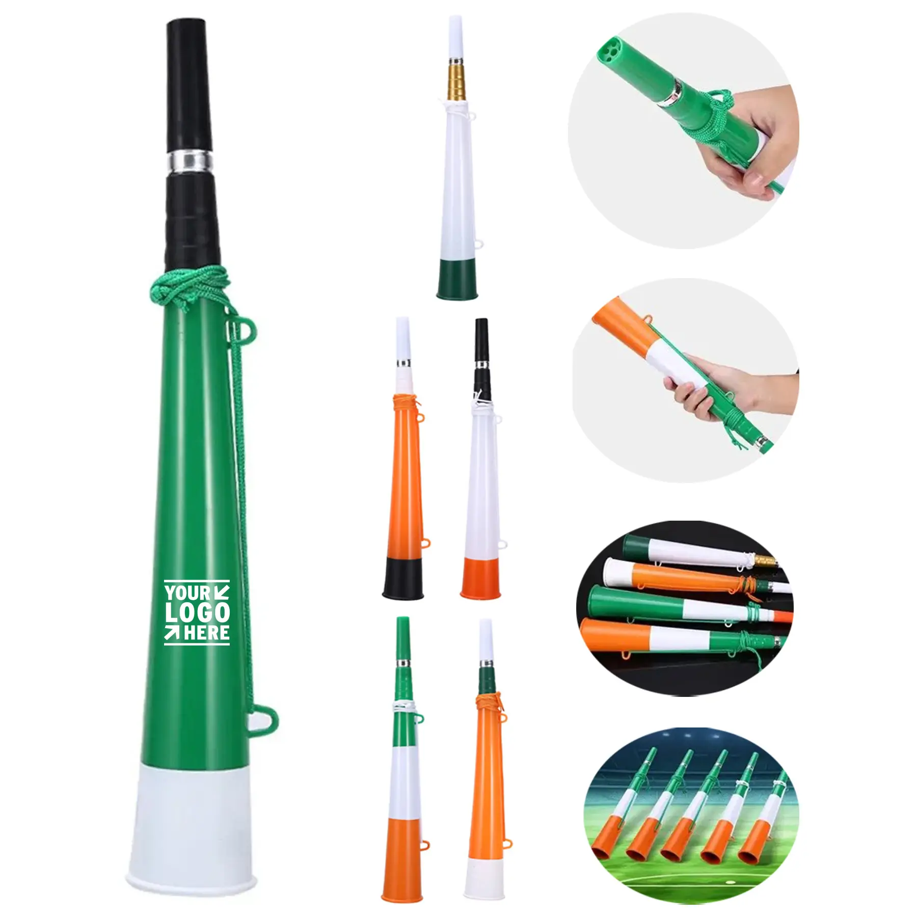 Colorful Plastic Celebration Horn 2