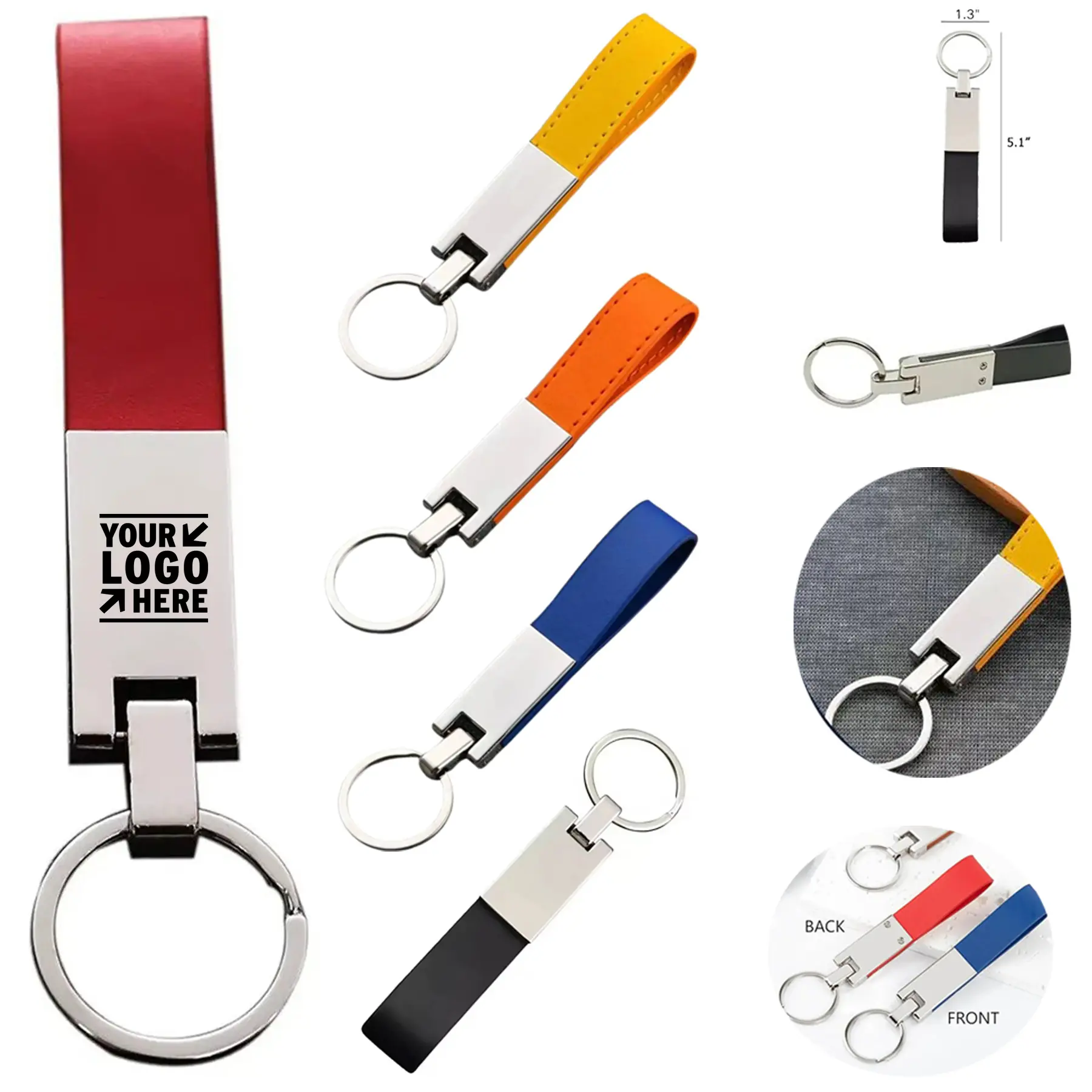 Premium Leather Keychain 2
