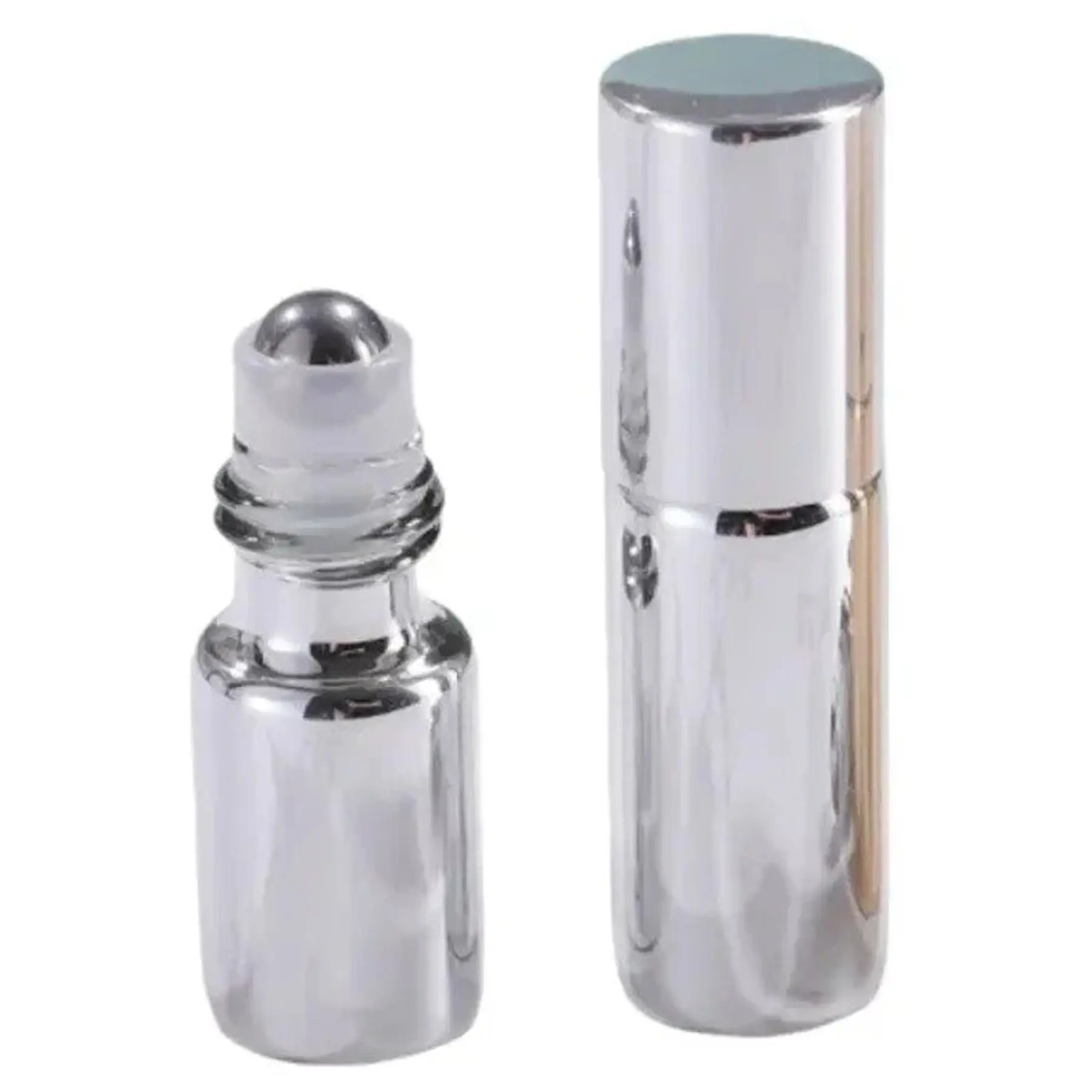 Compact Rolling Ball Glass Container