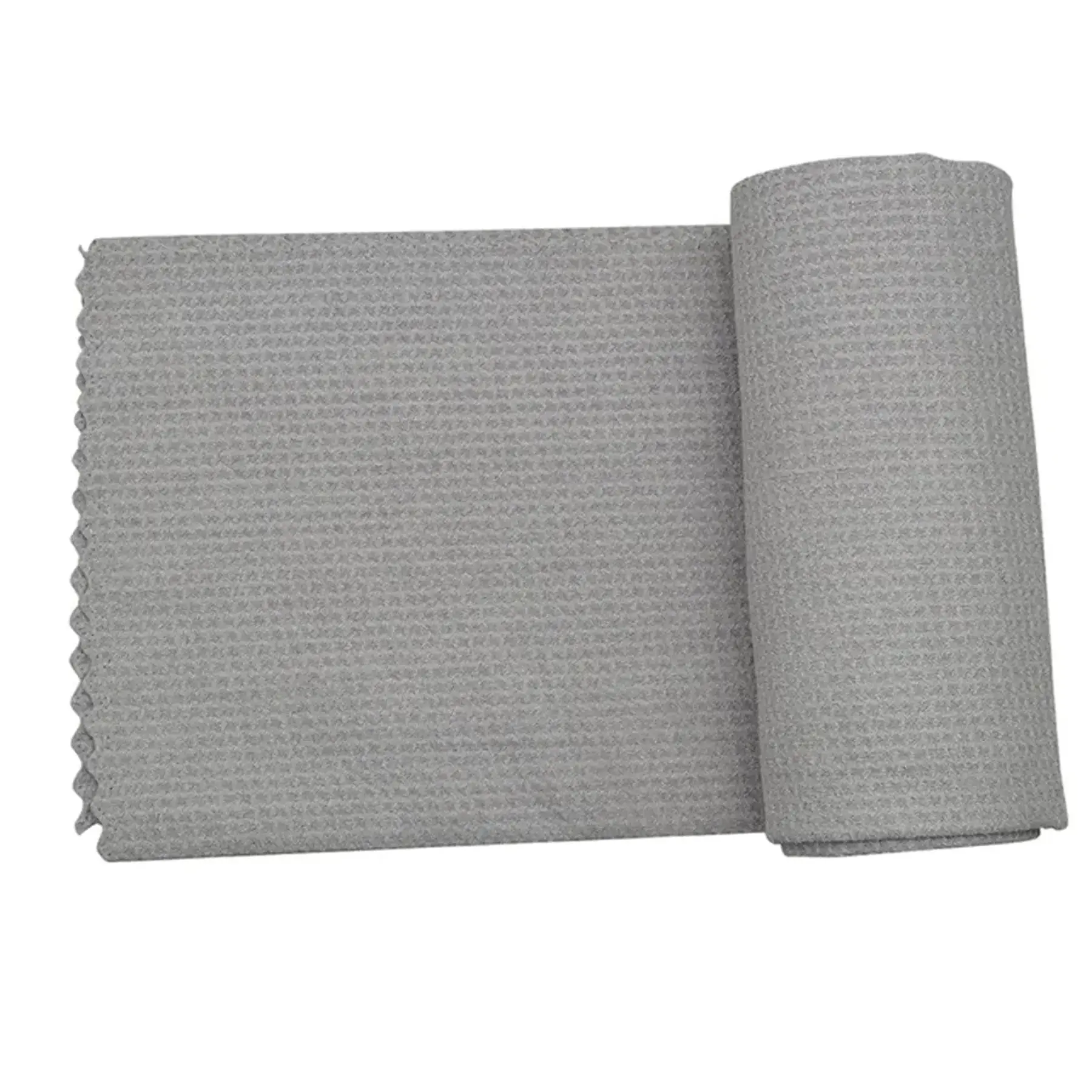 Grip-Enhanced Yoga Mat Towel