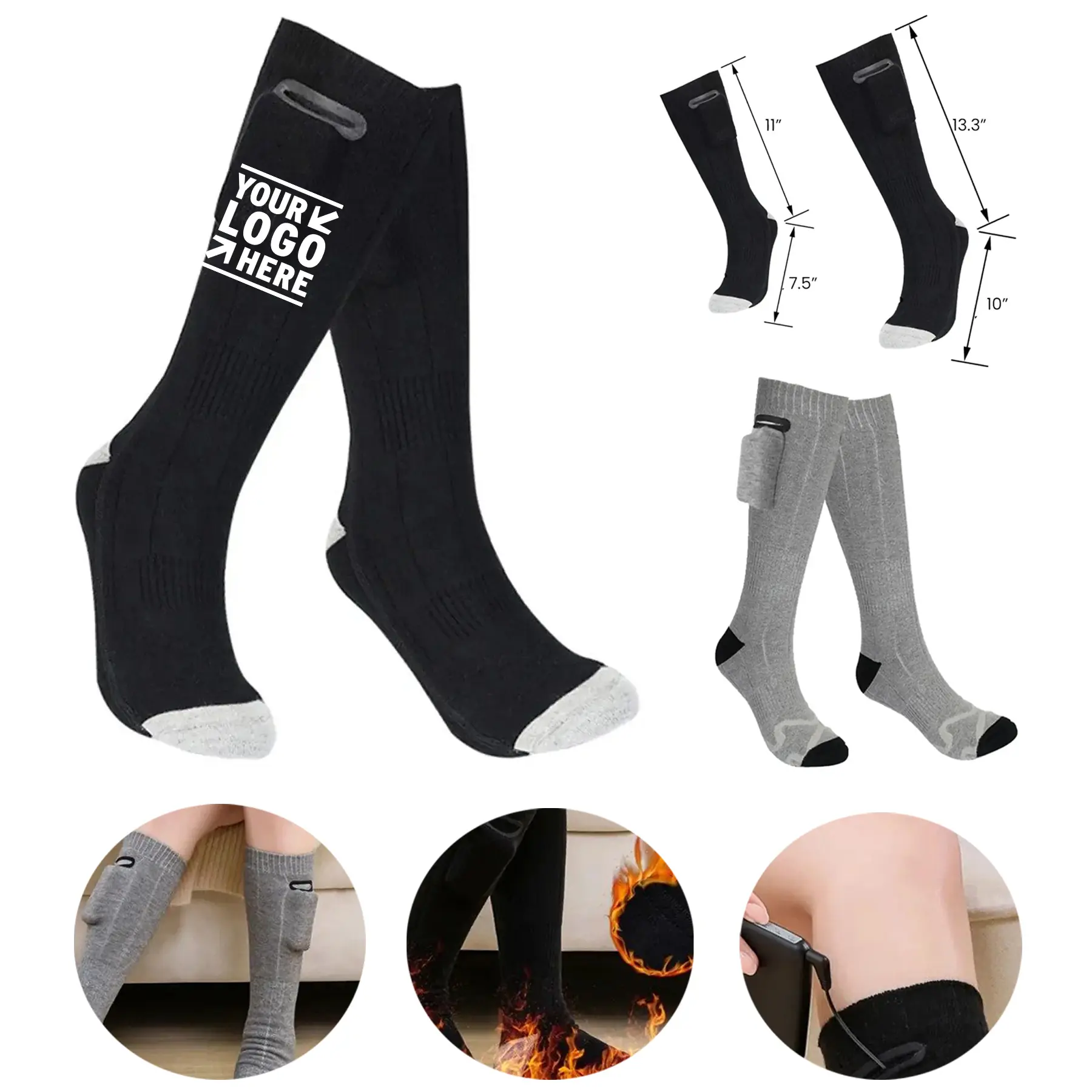 Thermal USB-Powered Footwear 2