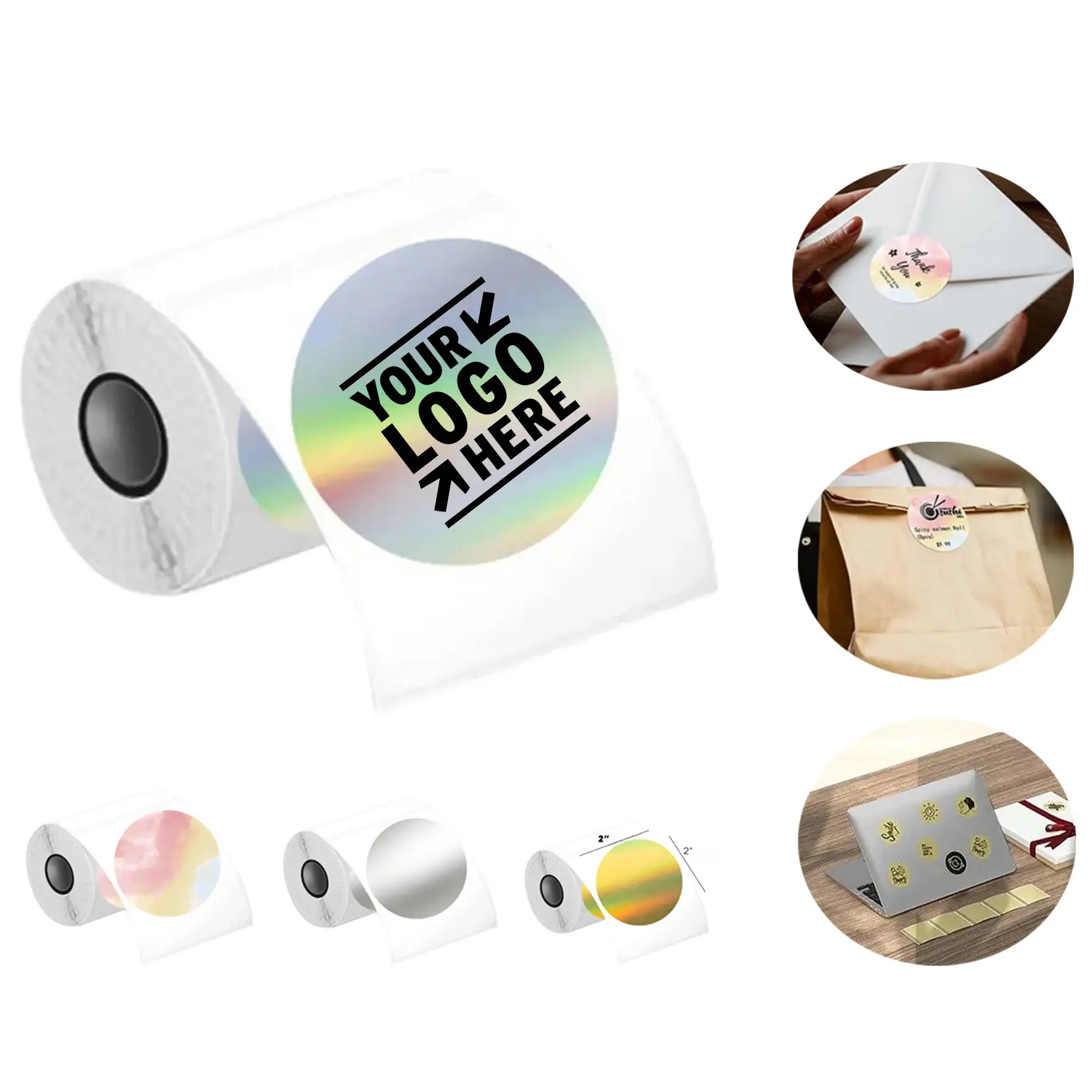 Premium Gold Adhesive Label 2