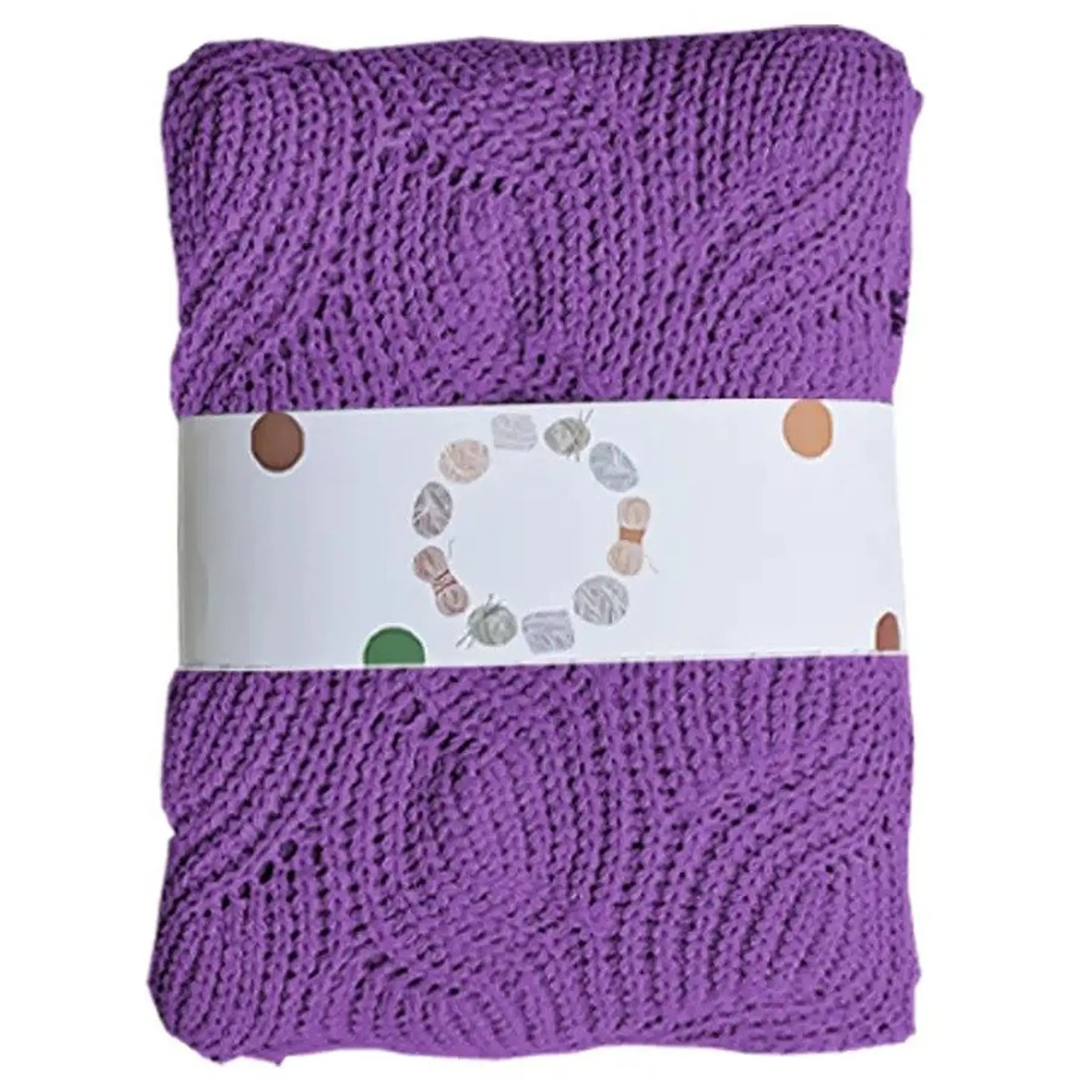 Cozy Living Room Knit Throw