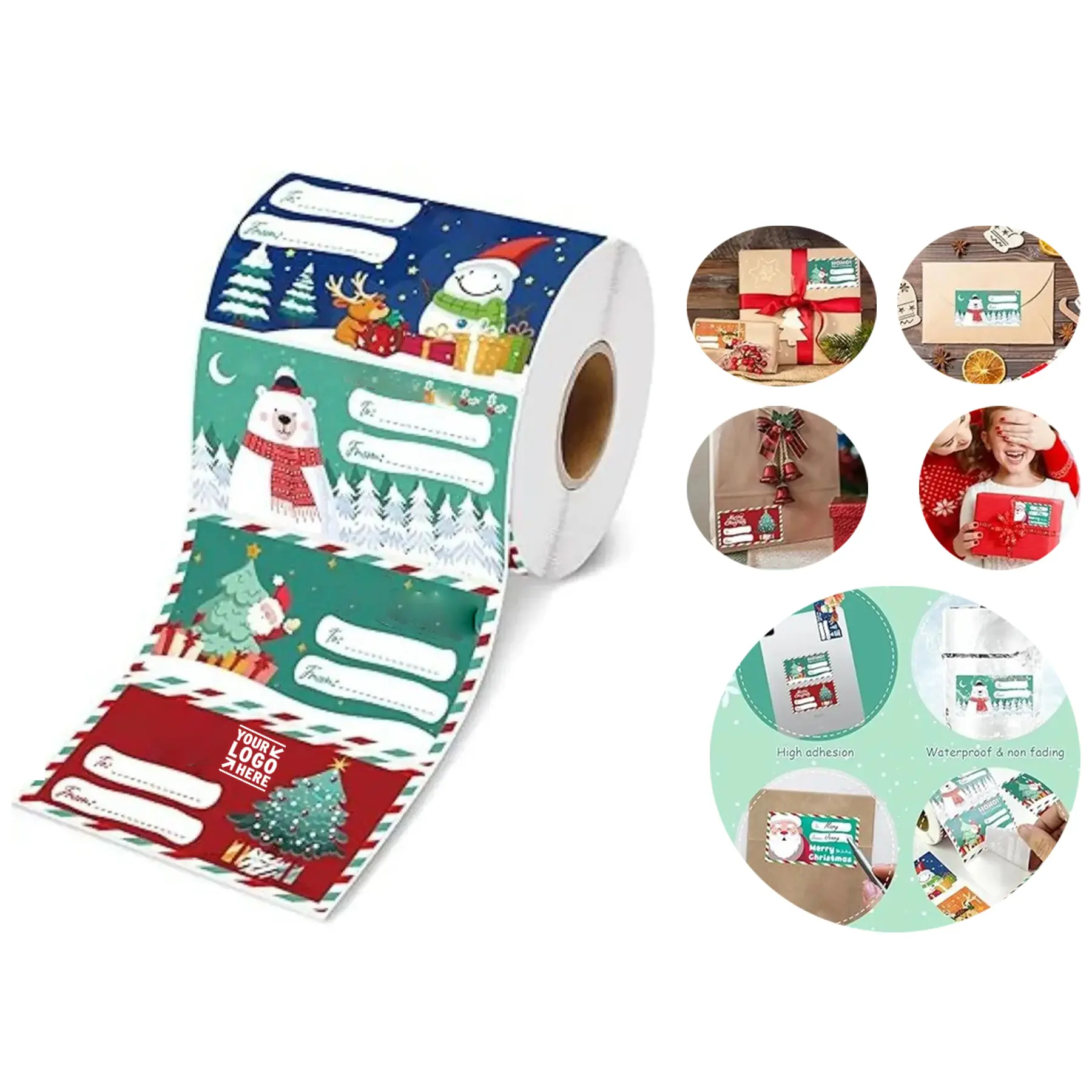 Personalized Roll Gift Tags 2