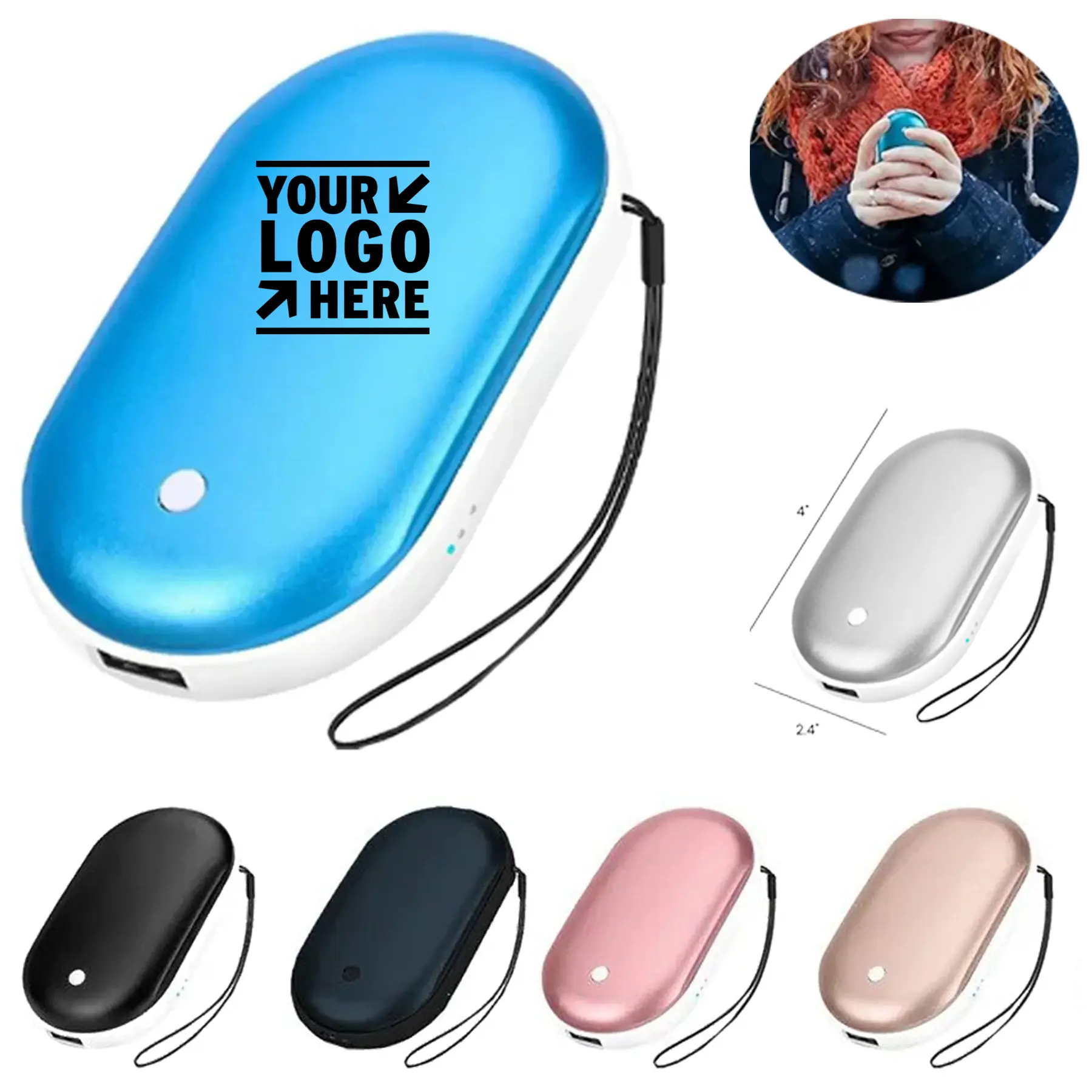 Portable Hand Warmer and Power Bank 2