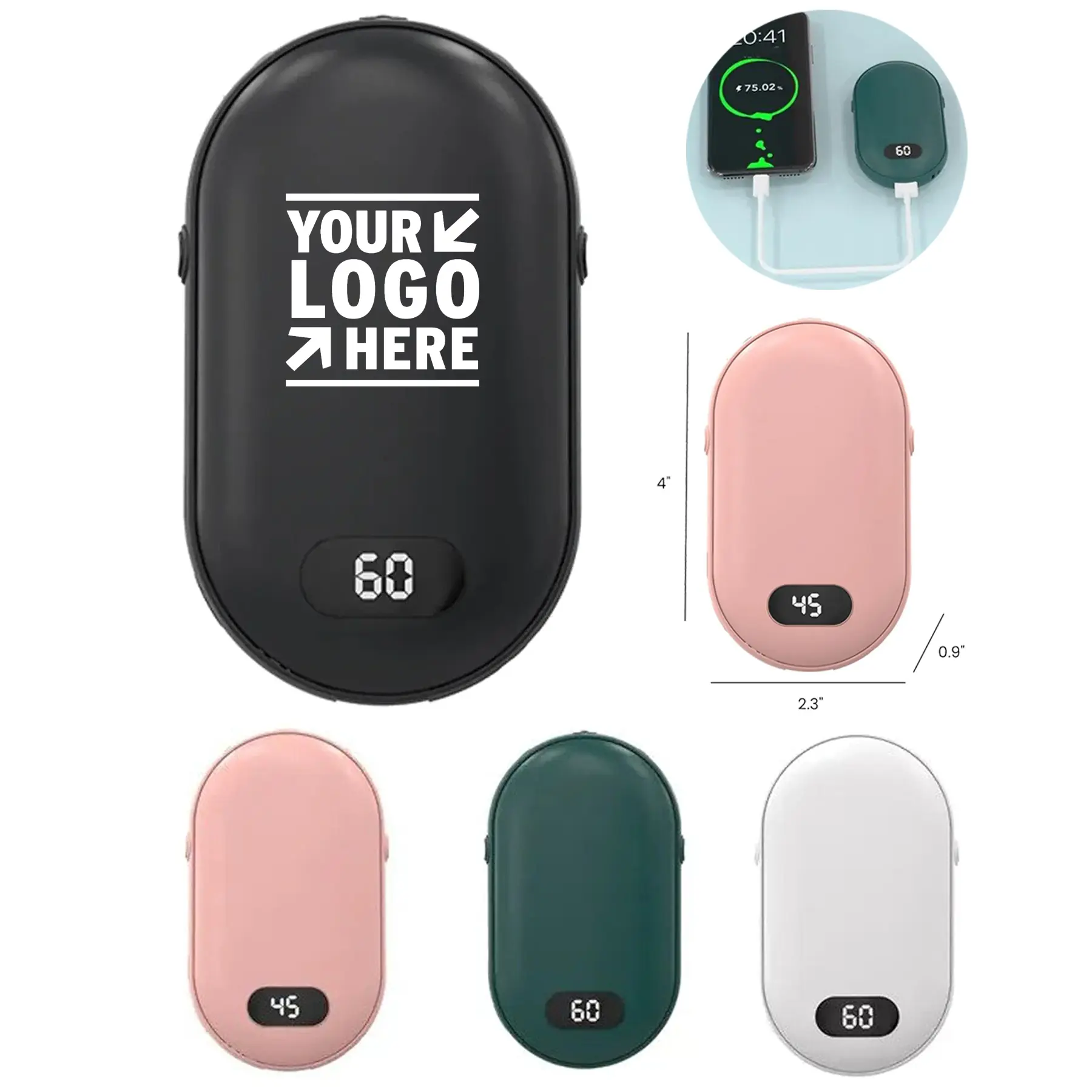Dual-Purpose Portable Warmer and Charger 2