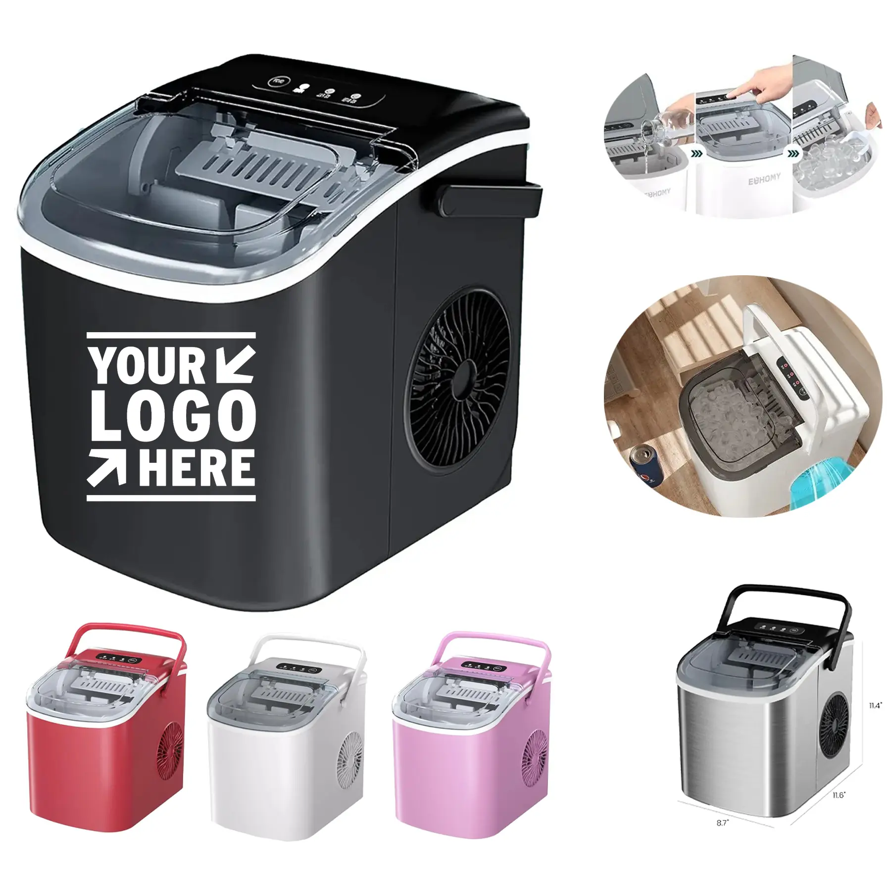 Portable Countertop Ice Maker 2