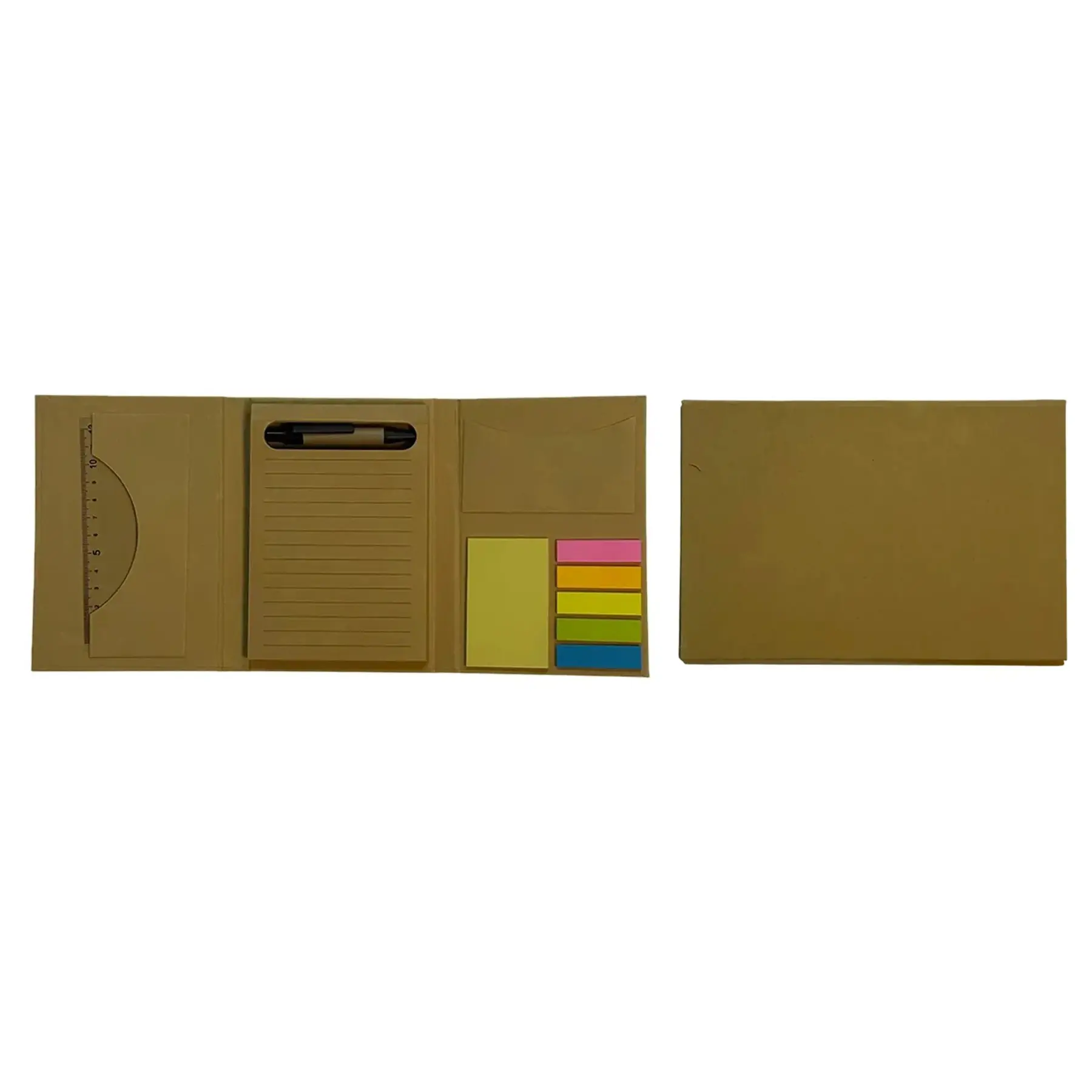 Eco-Friendly Kraft Paper Note Collection