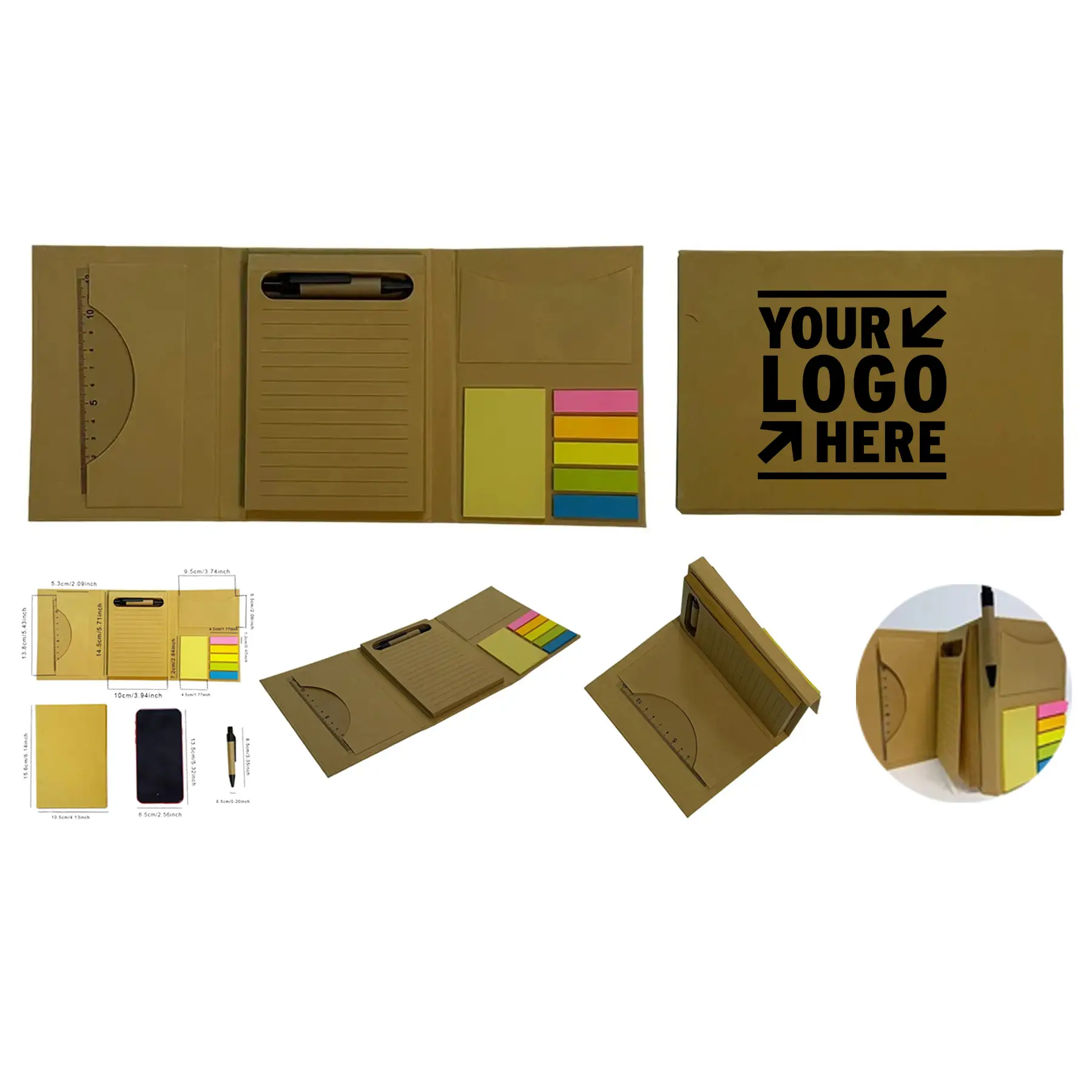 Eco-Friendly Kraft Paper Note Collection 2