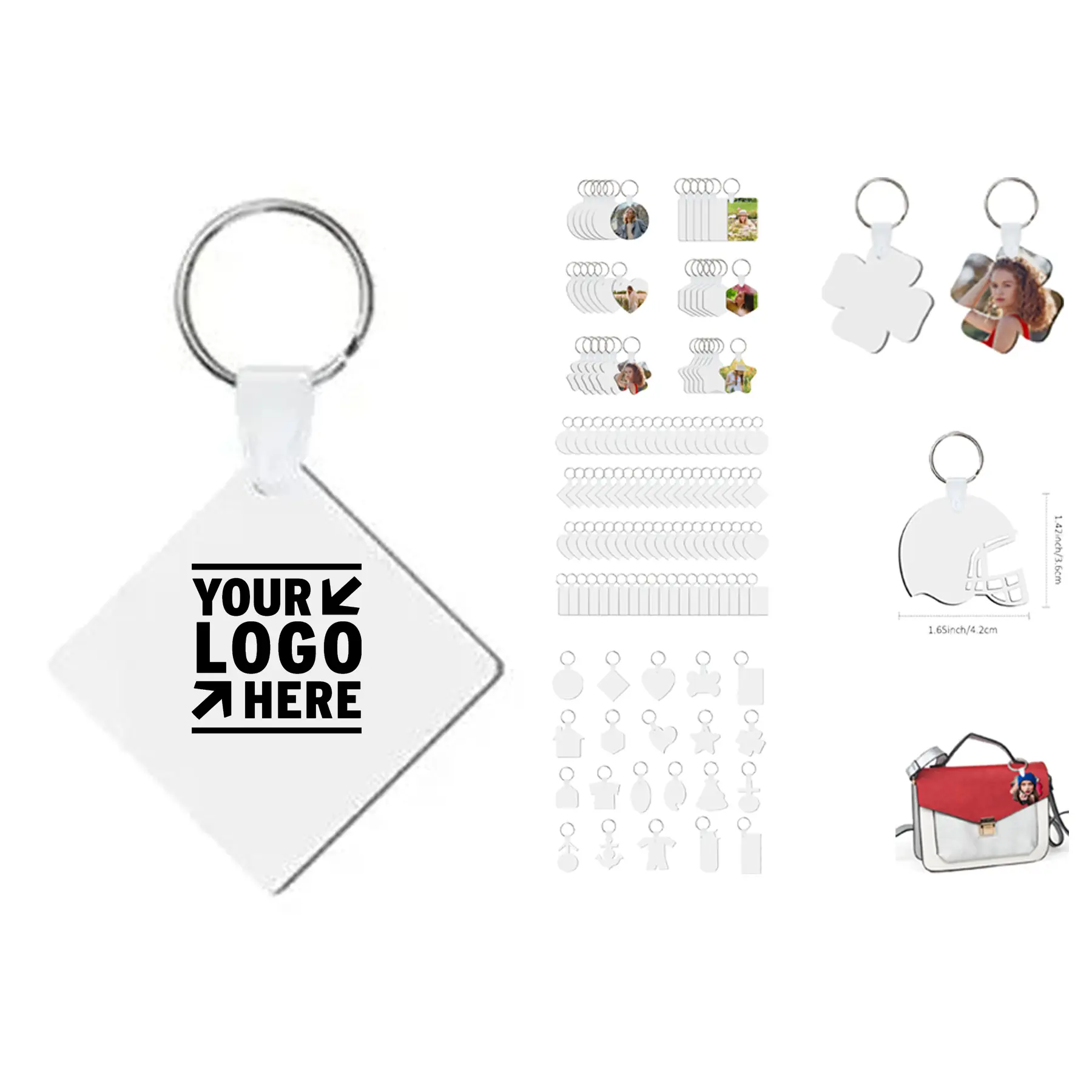 Customizable Keychain Accessories 2