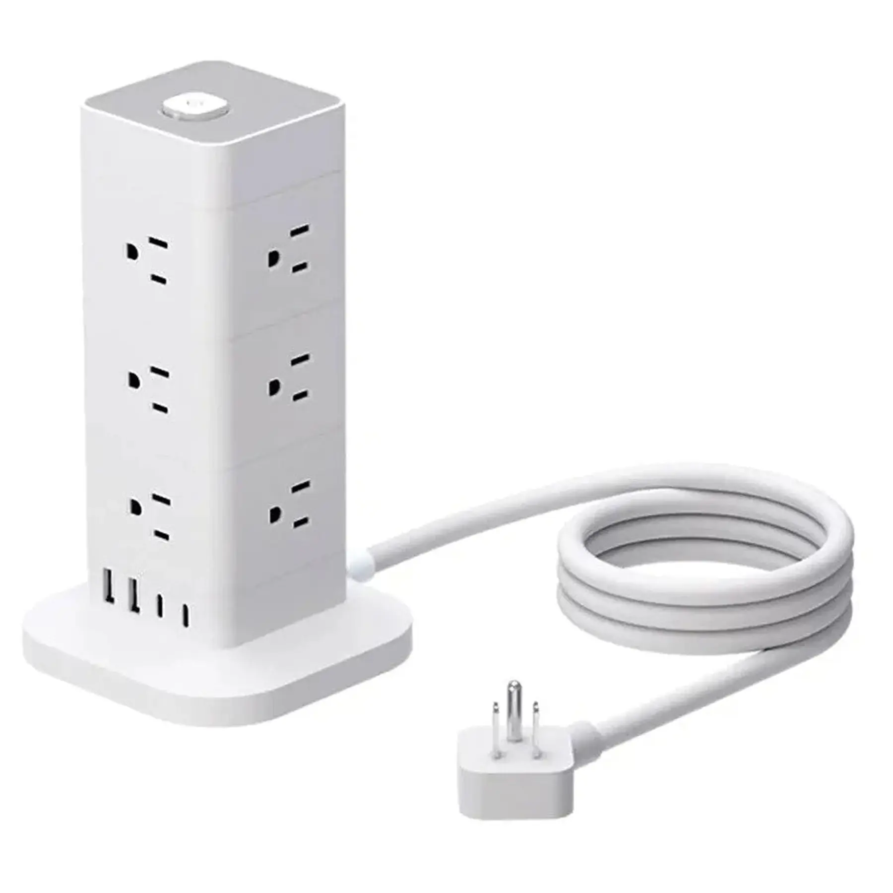 Vertical Multi-Port USB Power Hub