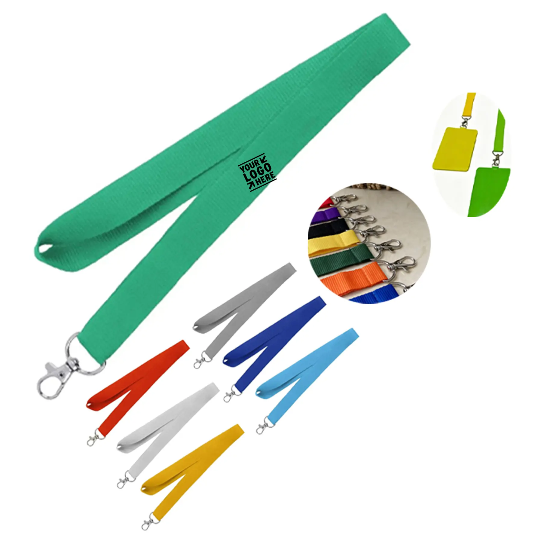 Premium Flat Polyester Lanyard 2